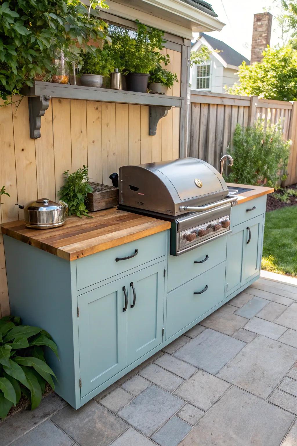 Intelligent storage options ensure every item has its designated location.