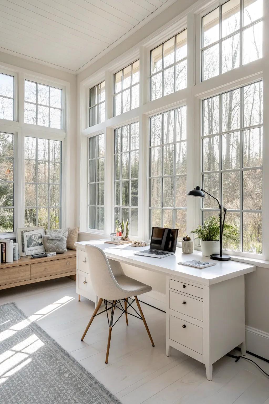 Unrestricted designs enhance daylight and space.