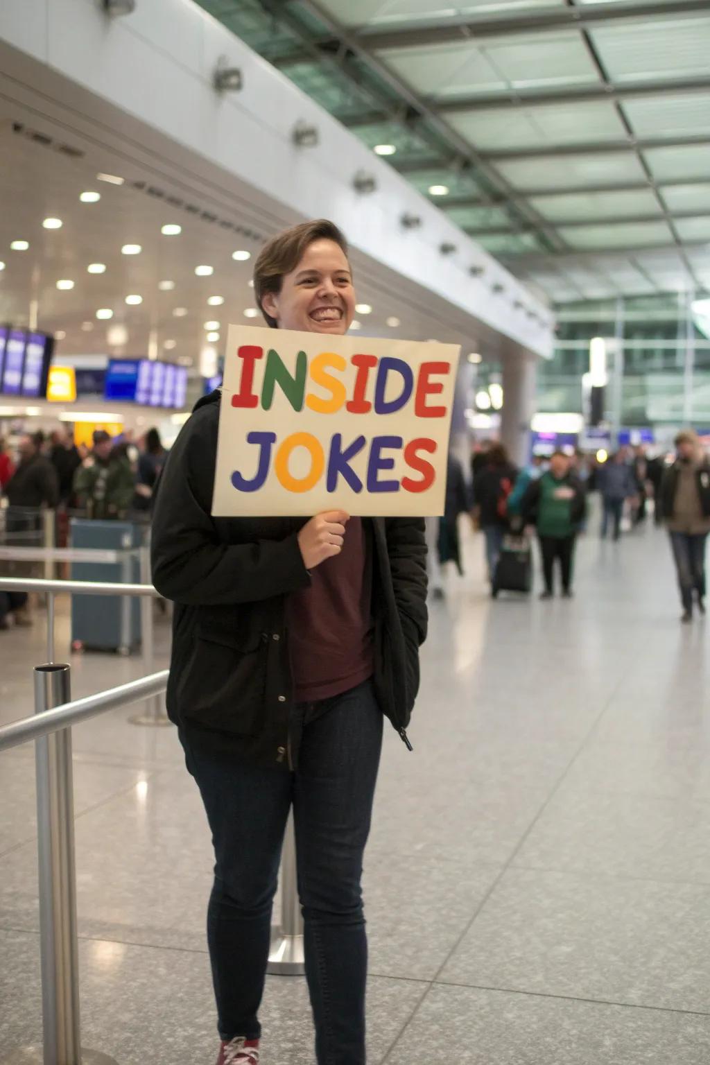 Private jokes make for a uniquely personal greeting.