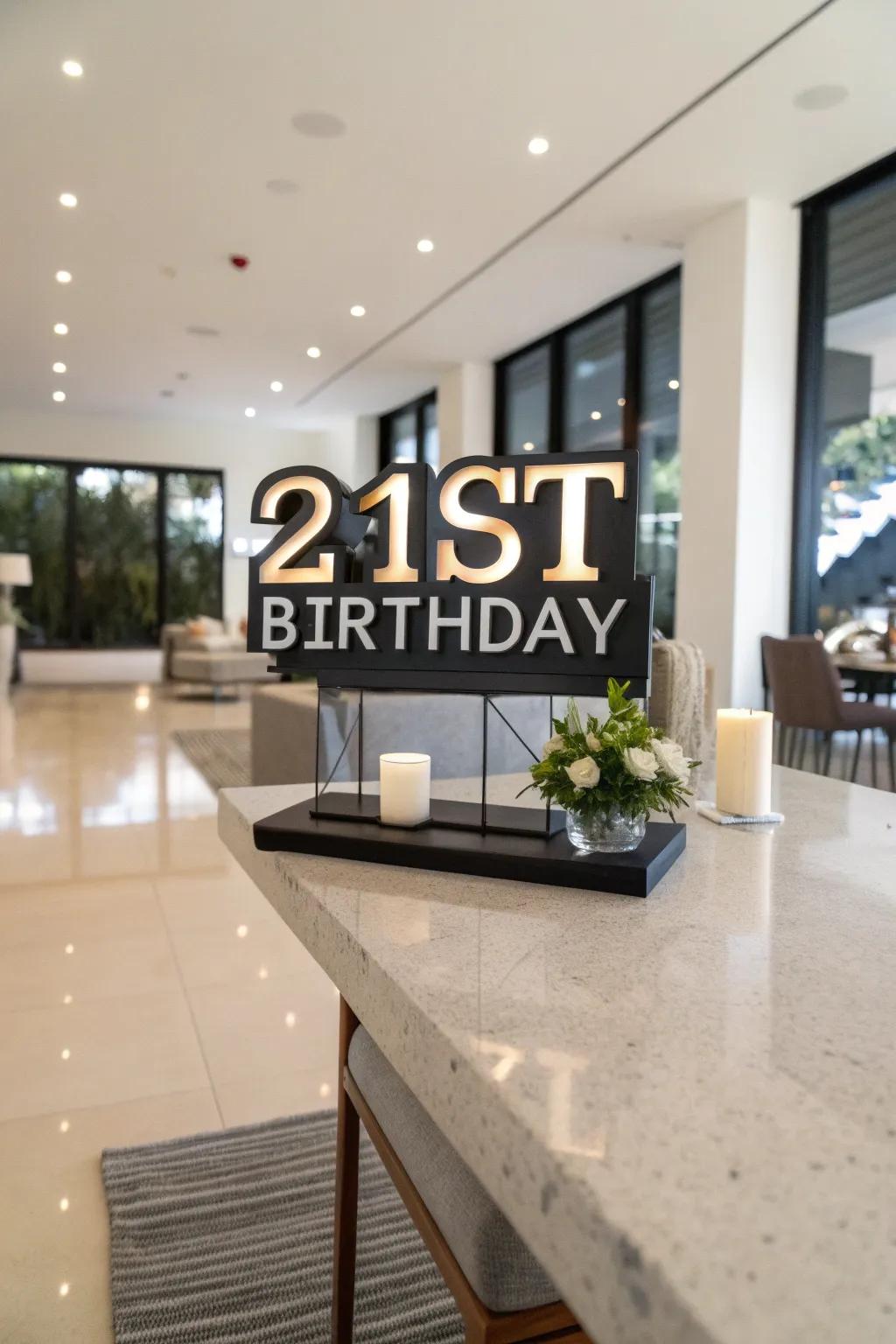 Striking typography ensures your message stands out.