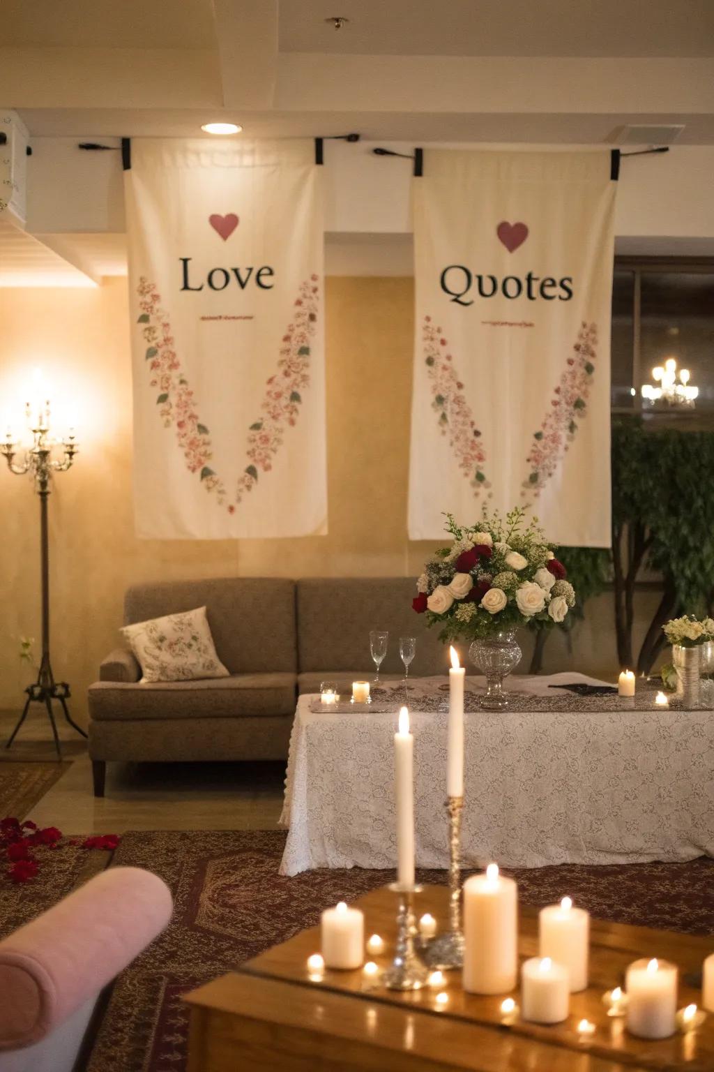 Inspire all with heartfelt inspirational quotation banners.