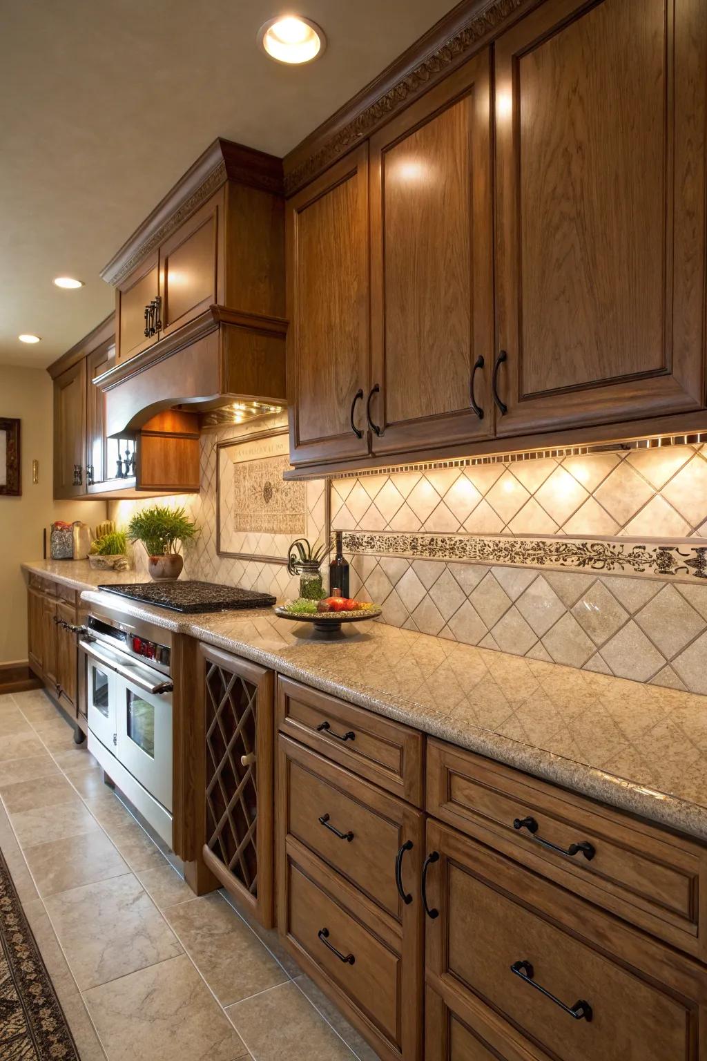 Smooth transitions through fine trim.