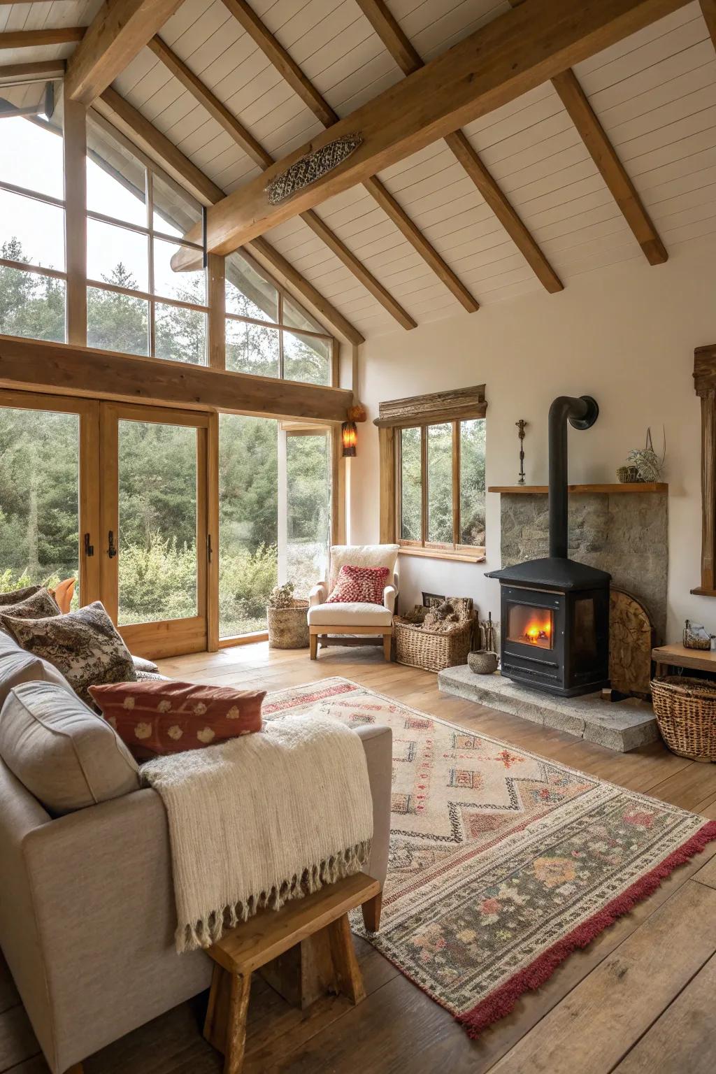 Open ambiance encourages smooth movement and communication