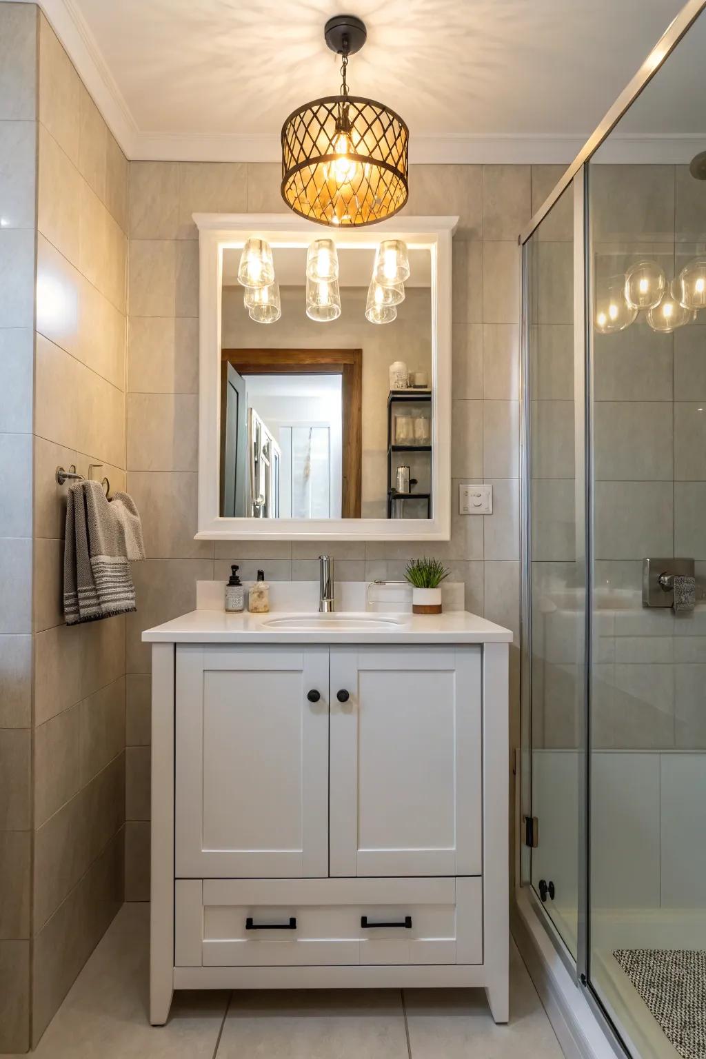 Illumination that enhances both aesthetic and practicality.