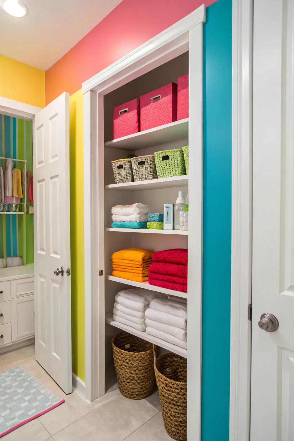 Elevate your space with a hint of vibrant color.