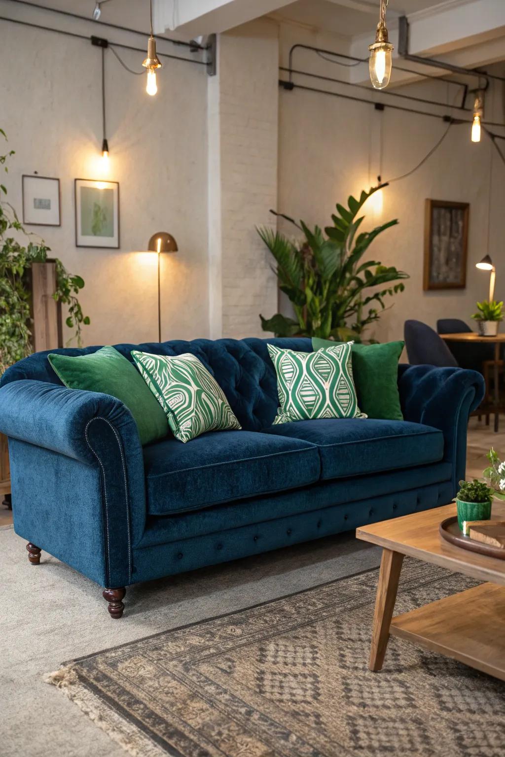 Velvet contributes opulence to your chromatic scheme.