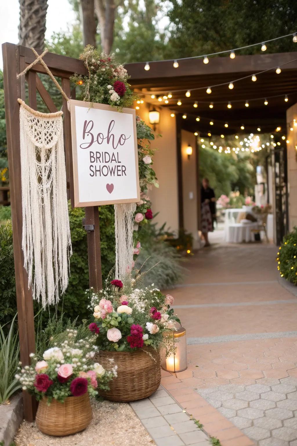 Personalized signs contribute a distinctive flair.