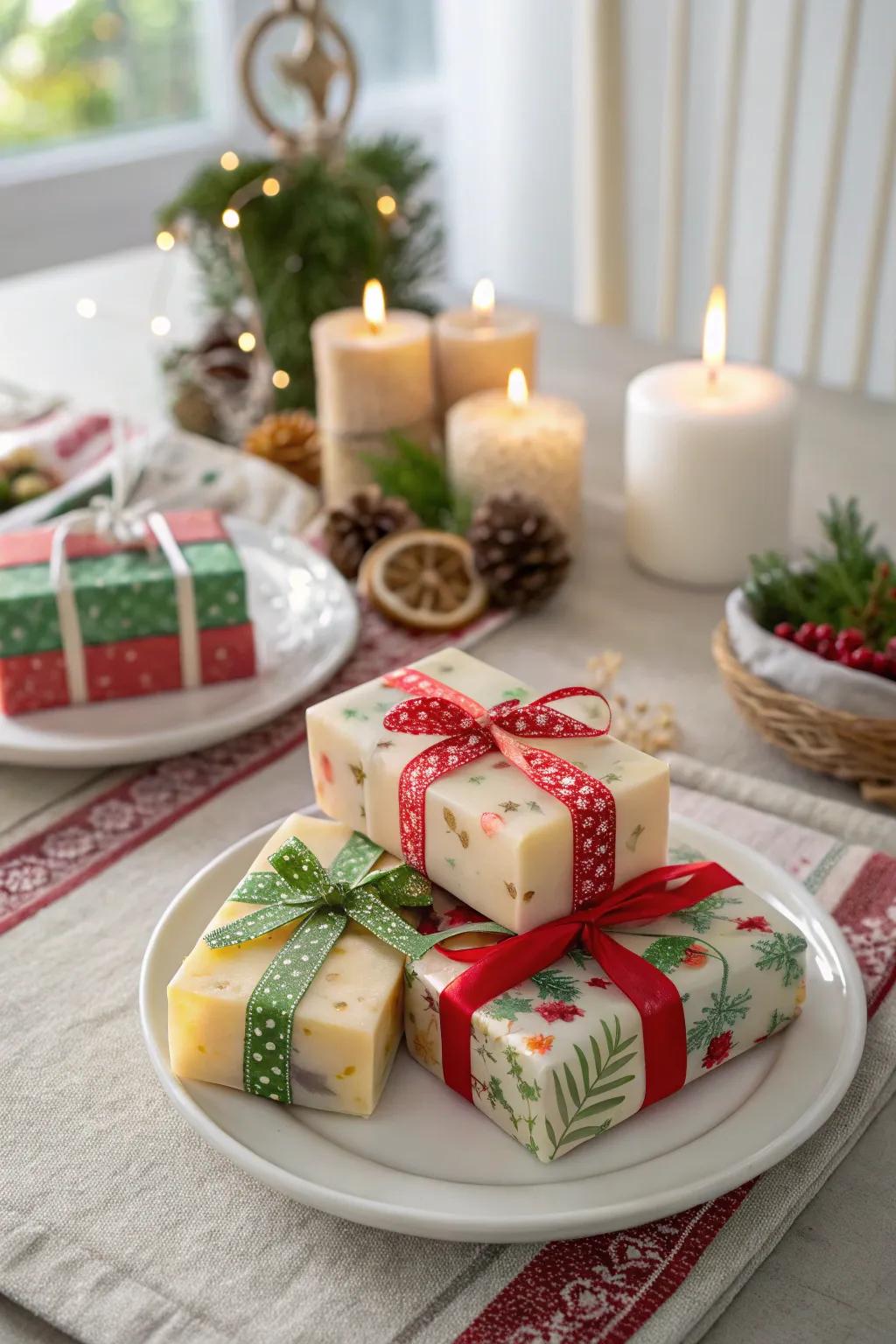 Party themed soaps are an elegant and thoughtful gift.
