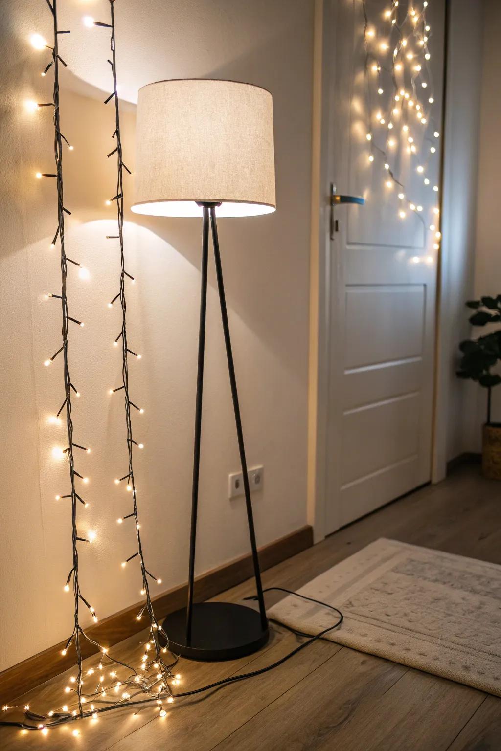 Illuminate your corner for augmented ambiance.