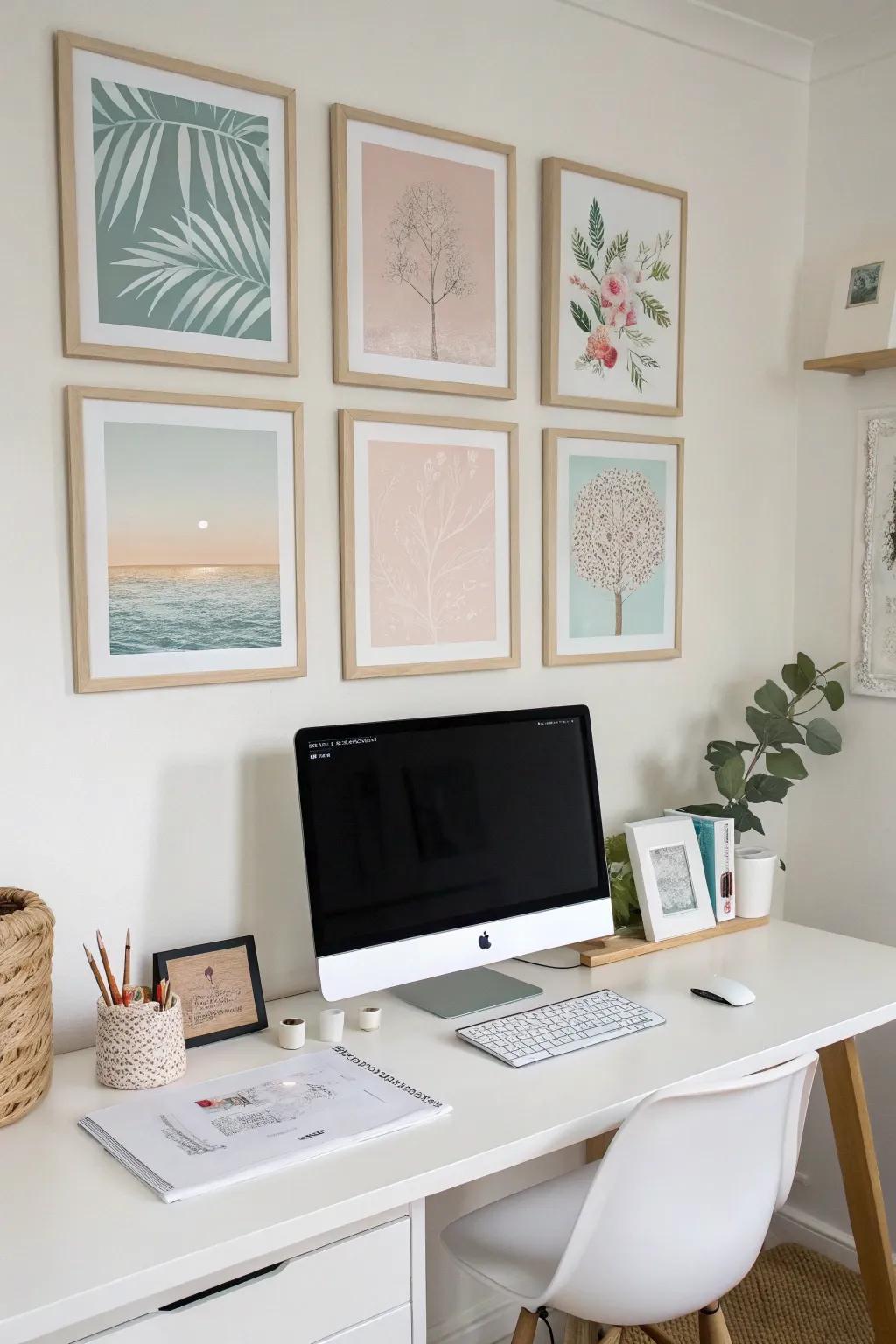 Wall art injects character into your PC setup.