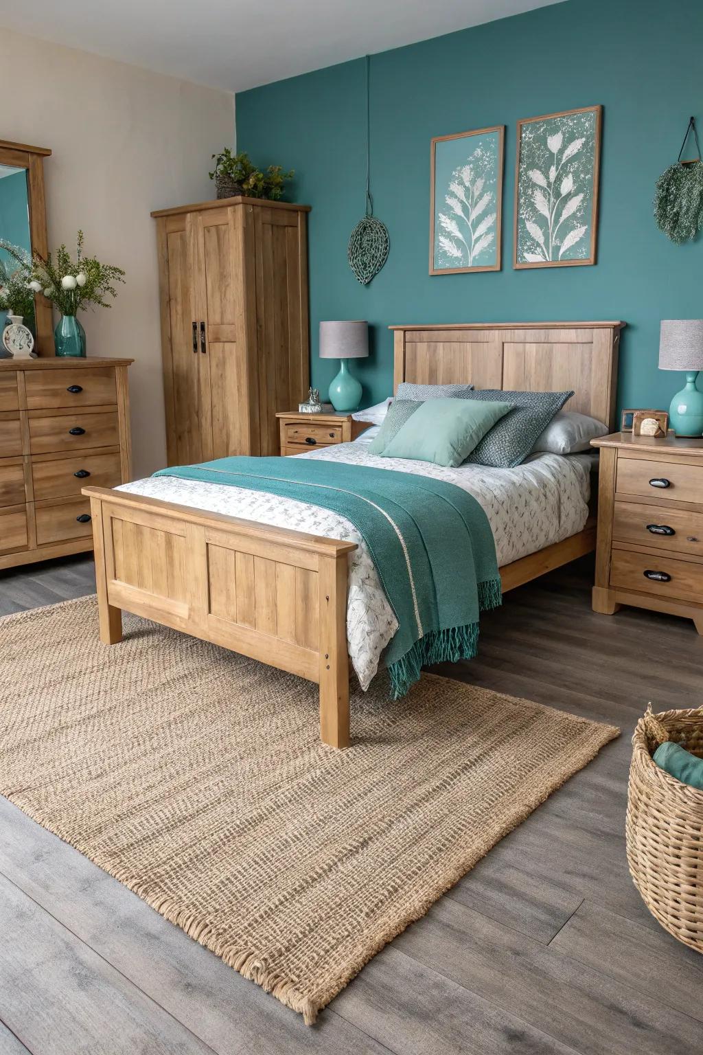 Natural accents give warmth and balance.