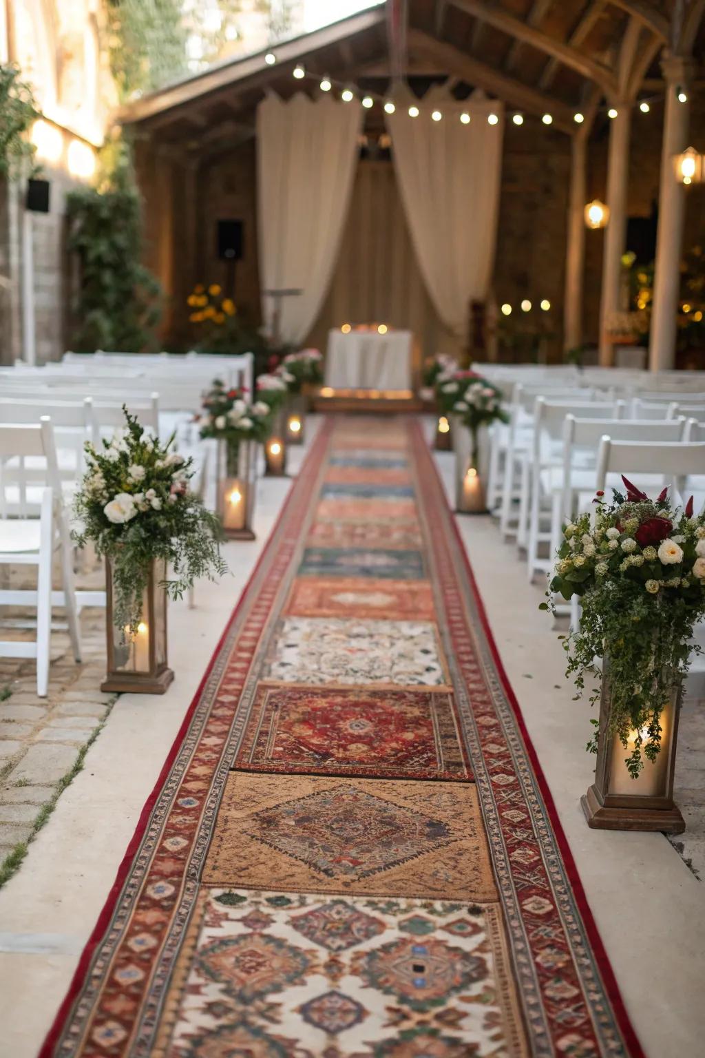 Period rugs impart a distinctive and personal nuance to your aisle.