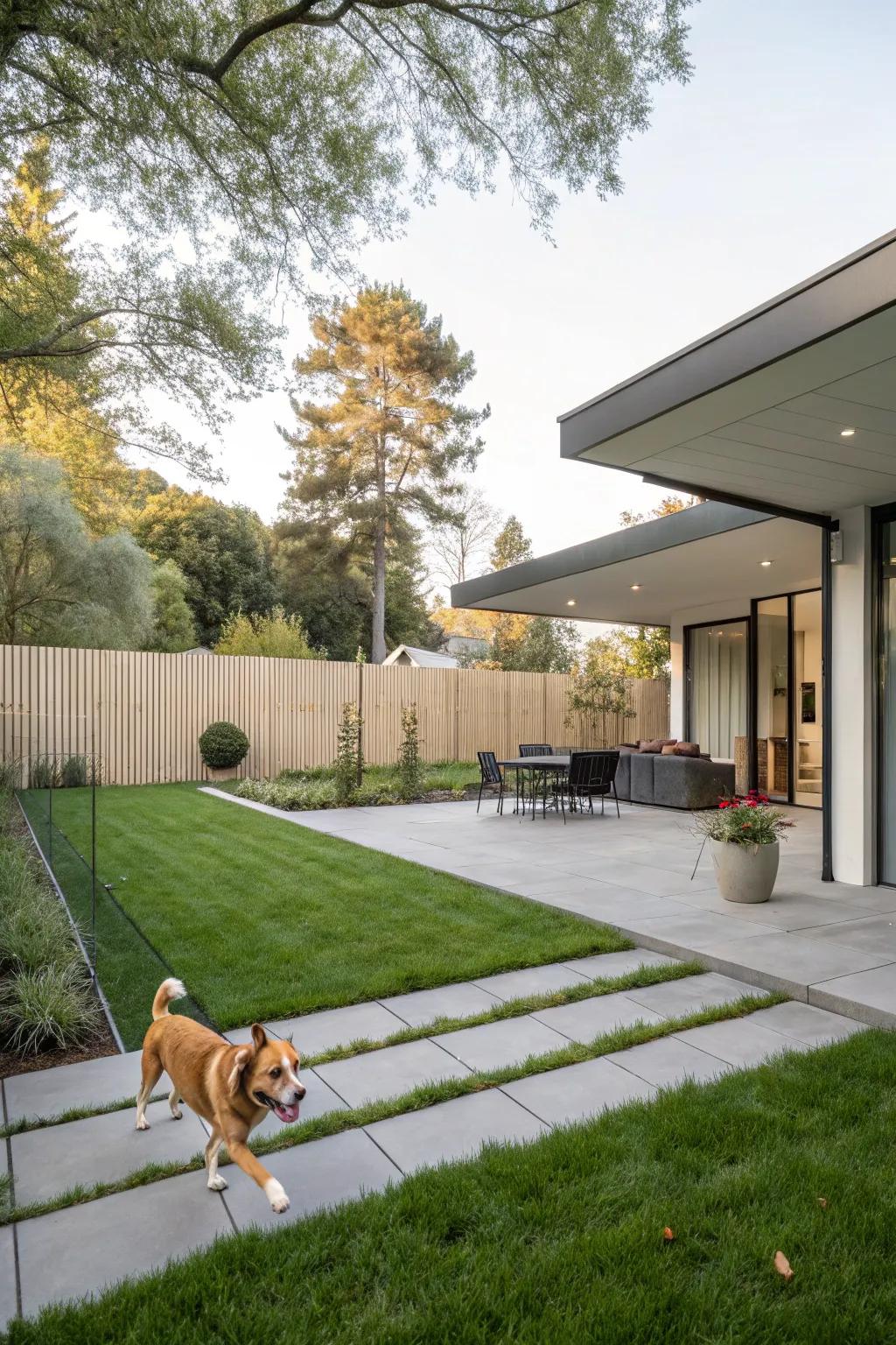 A concealed barrier providing a cutting-edge resolution for pet containment.