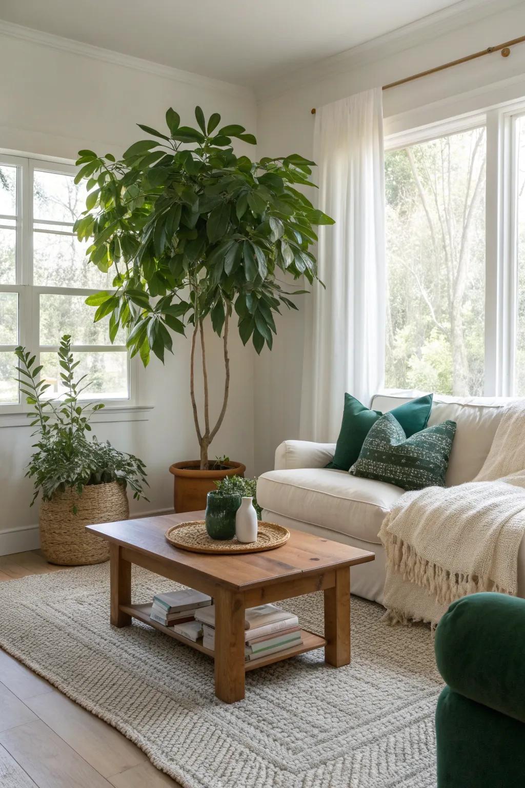 Welcome nature inside with lush greenery. 🌿 #PlantLovers #NaturalDecor #GreenHome