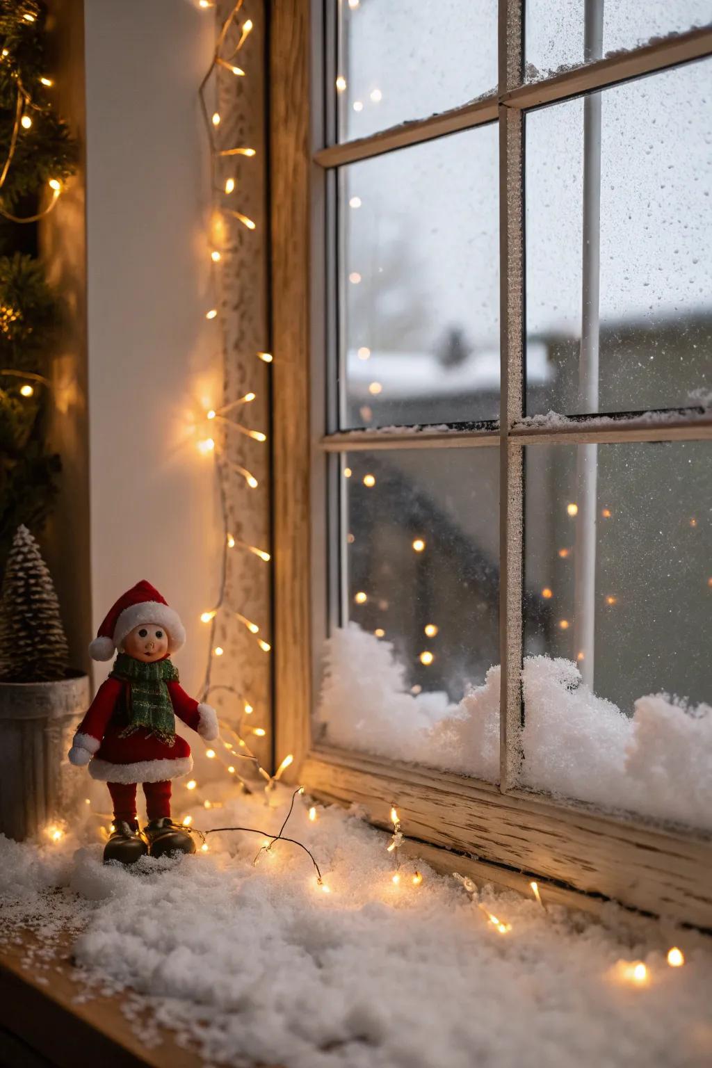 Turn your window into an enthralling winter wonderland.