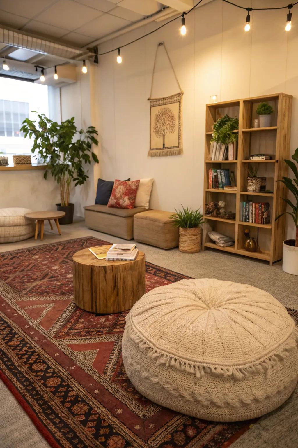 A snug nook ideal for unwinding.