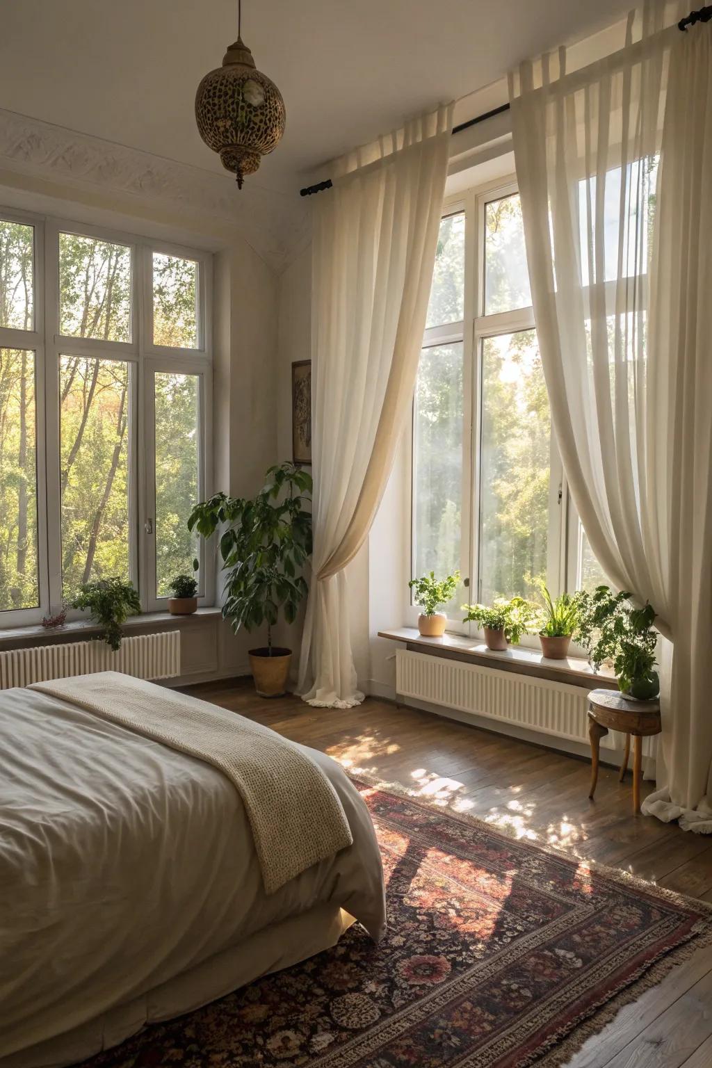 Daylight injects vitality inside a given area.