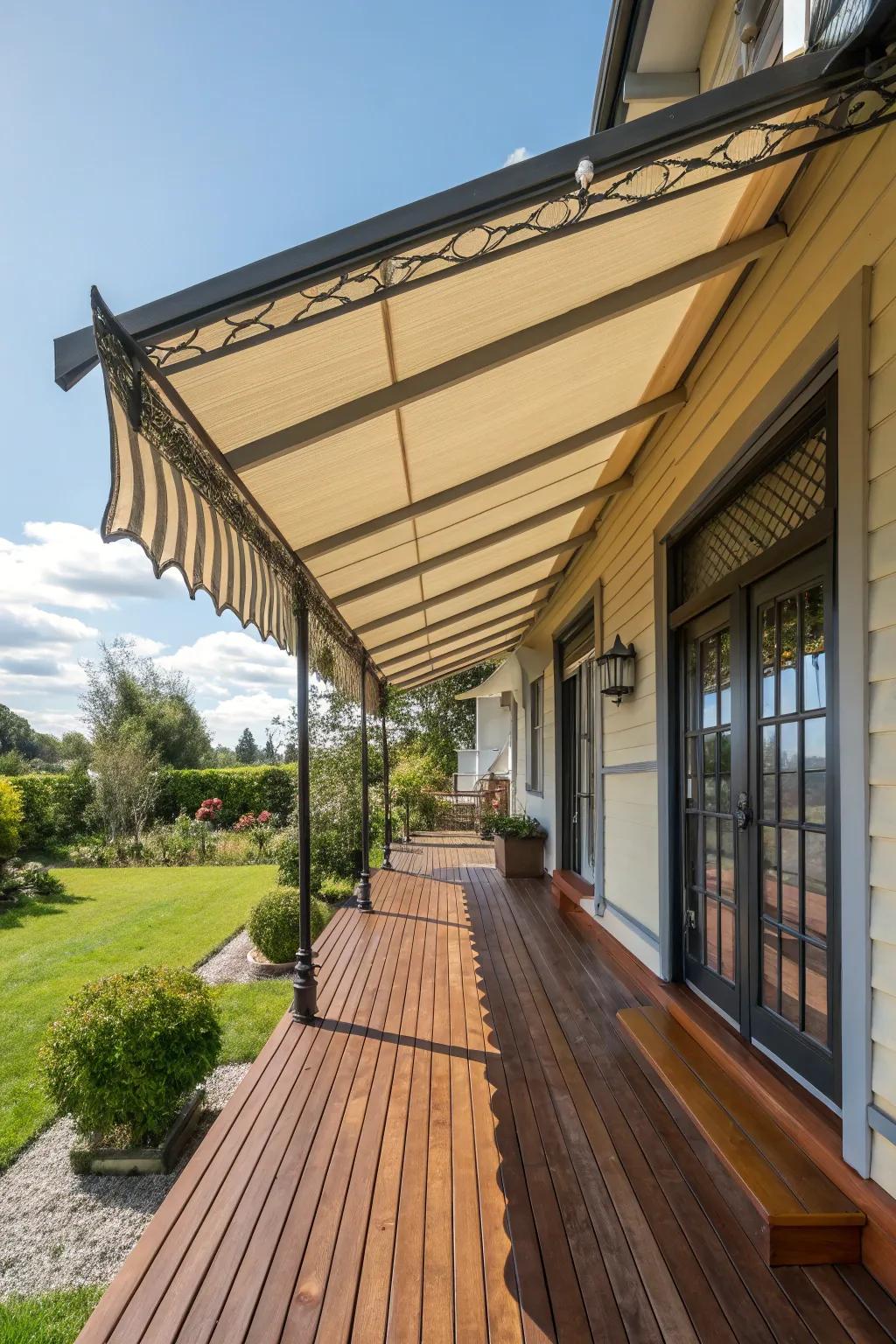 Eclectic material shelters proffer a distinctive and voguish design.
