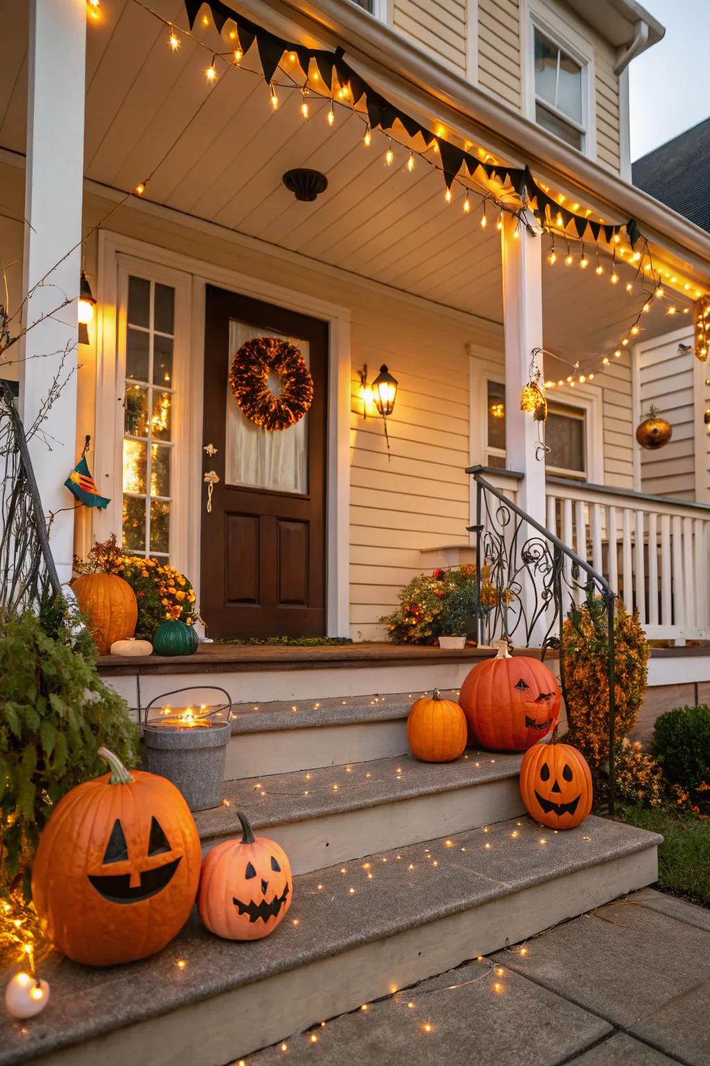 All Hallows' Eve constituents infuse mirth and revelry into gourd exhibitions.