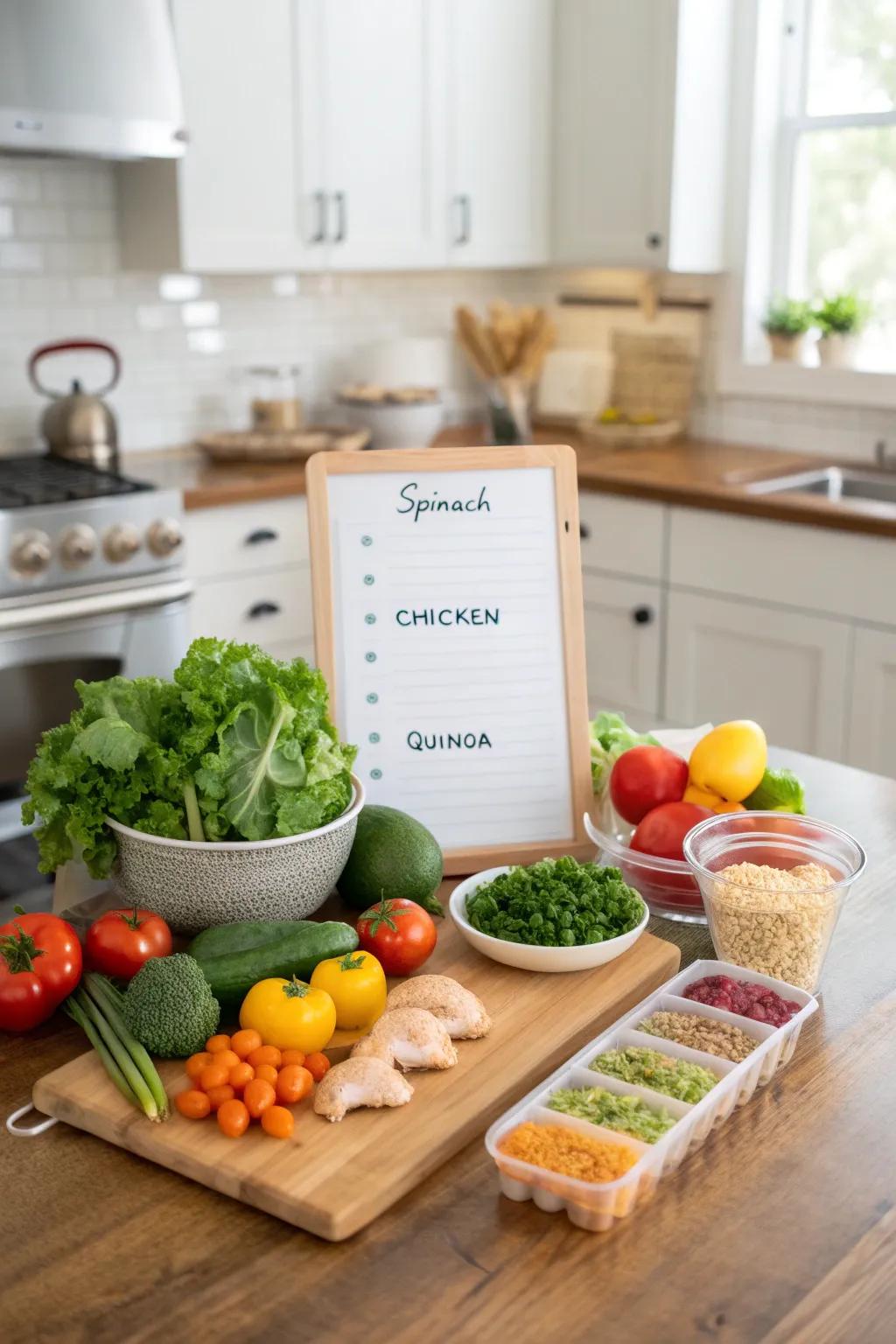 A wellness-conscious memorandum steers your buying toward nourishing choices.