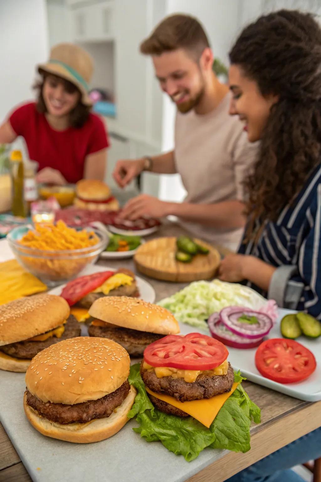 Design the ultimate pattie to suit your preferences.