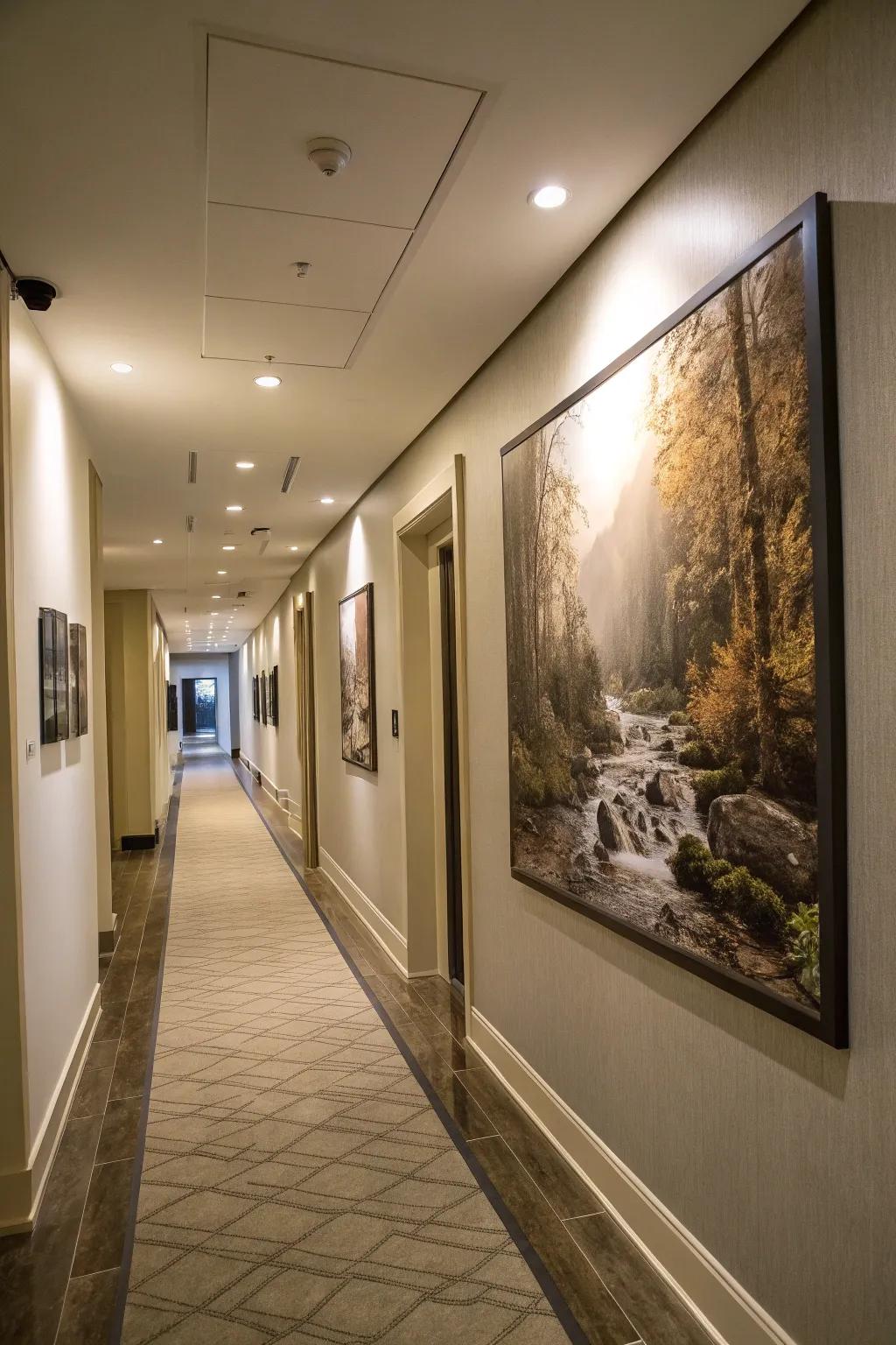 A solitary expansive piece can establish a powerful key attraction.