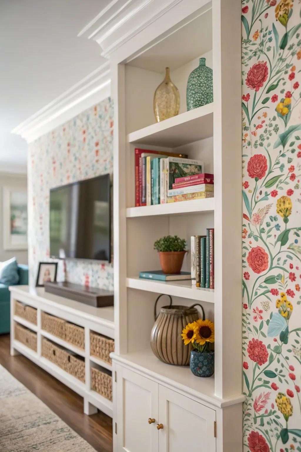 Adaptable modules offer aesthetic and storage benefits.