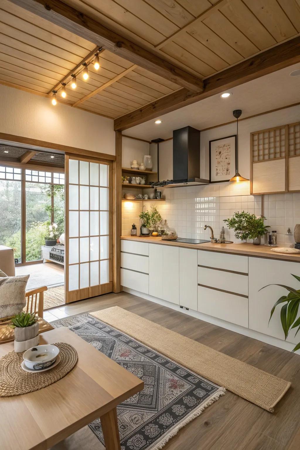 Japandi style weds Japanese subtlety with Scandinavian warmth.