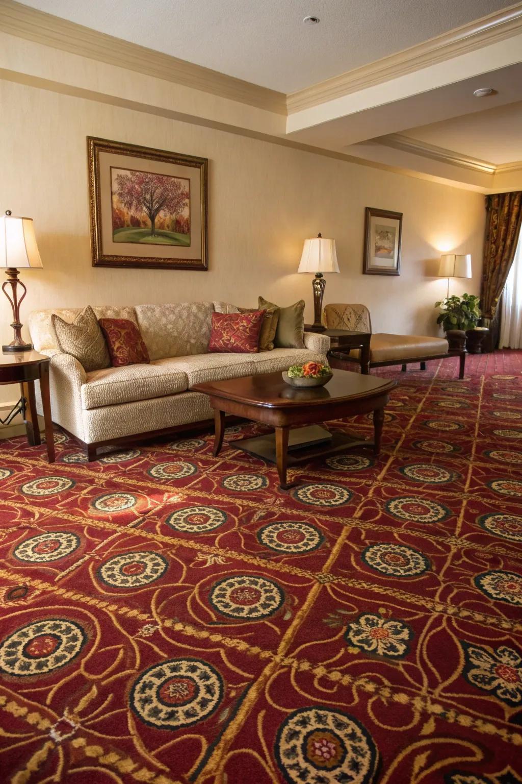 Shade contrasts create vitality and visual appeal.