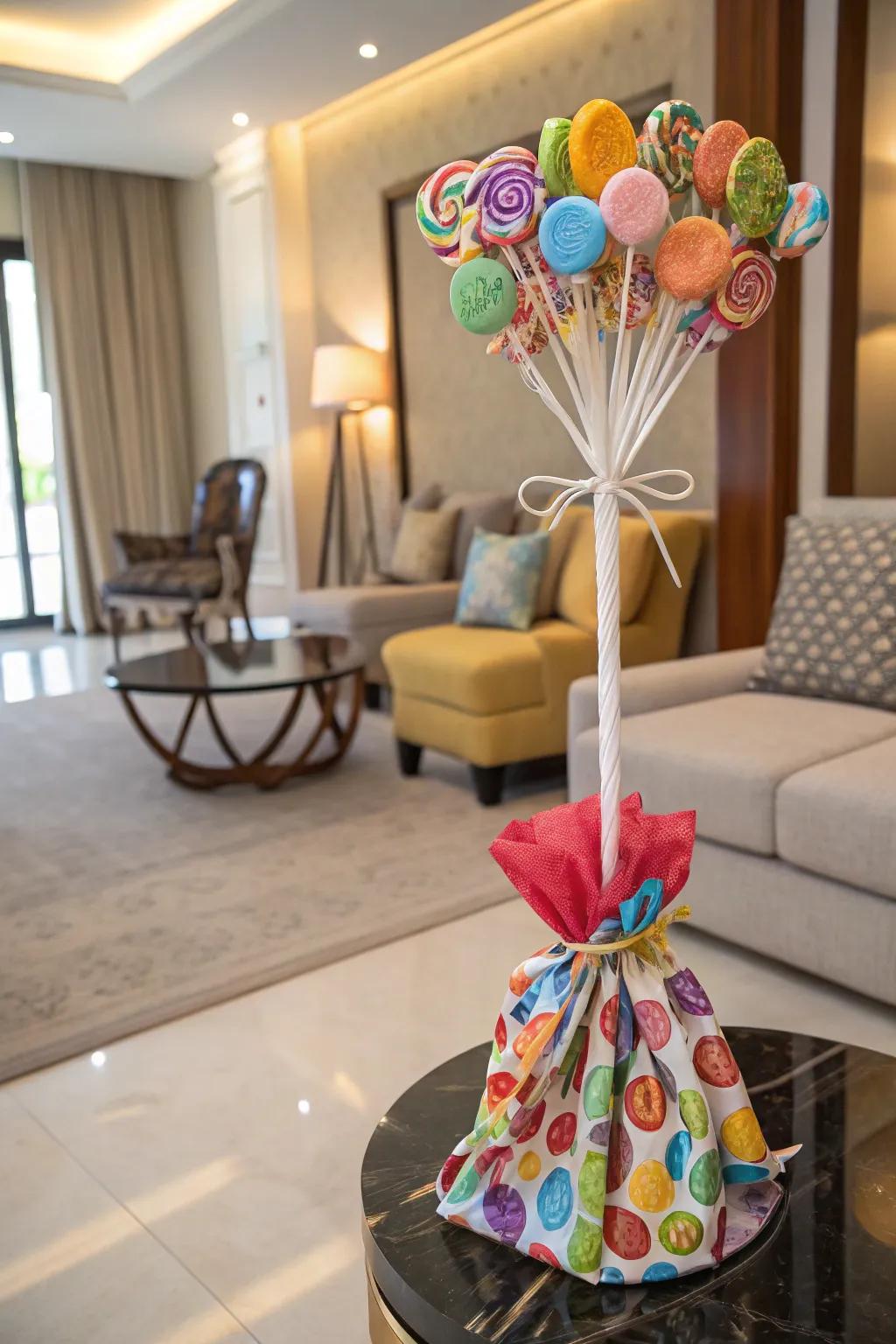 An encased base injects an element of elegance and aesthetic into the exhibit.