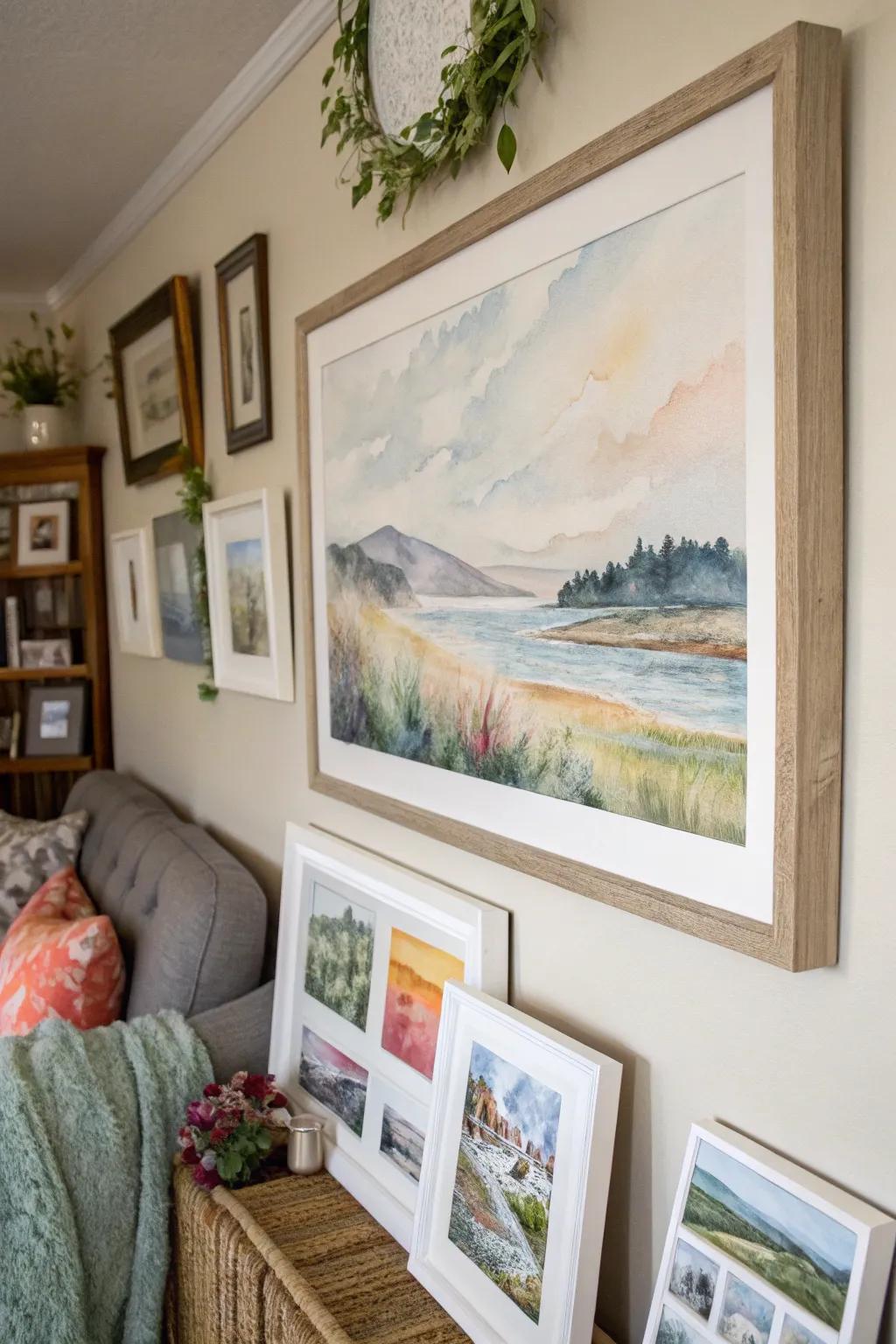 A bespoke artwork that encapsulates the essence of a cherished individual.