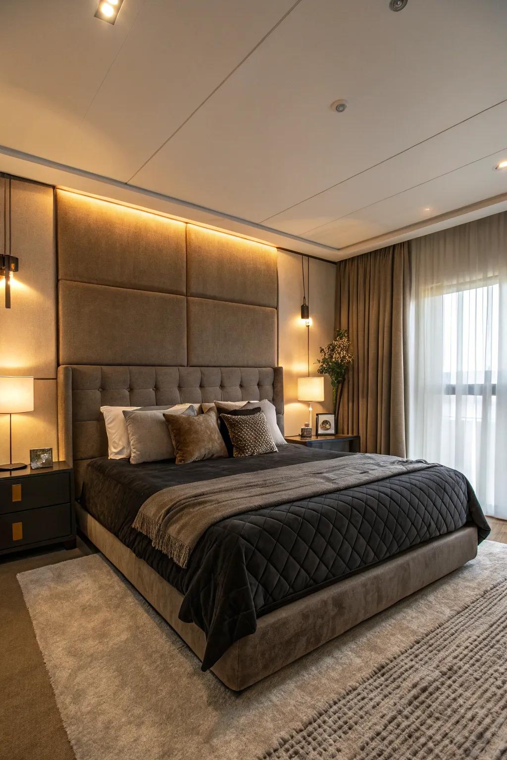 A comfortable bed is the centerpiece of your bedroom.