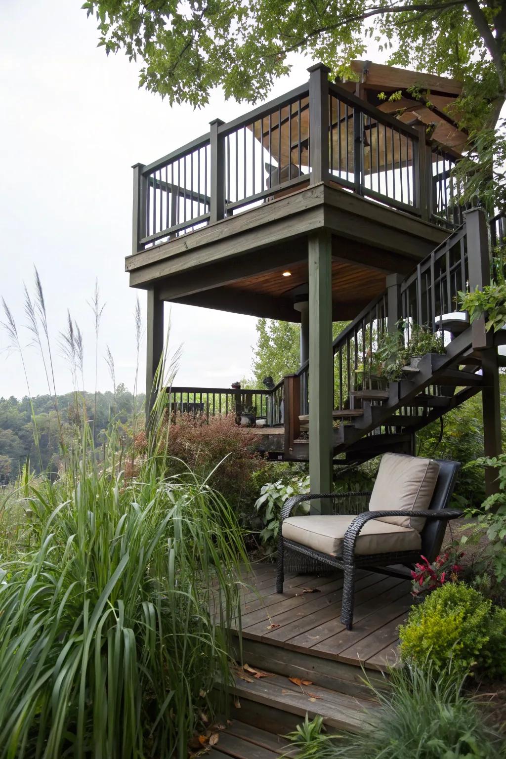 A secluded hideaway designed for peace and introspection.
