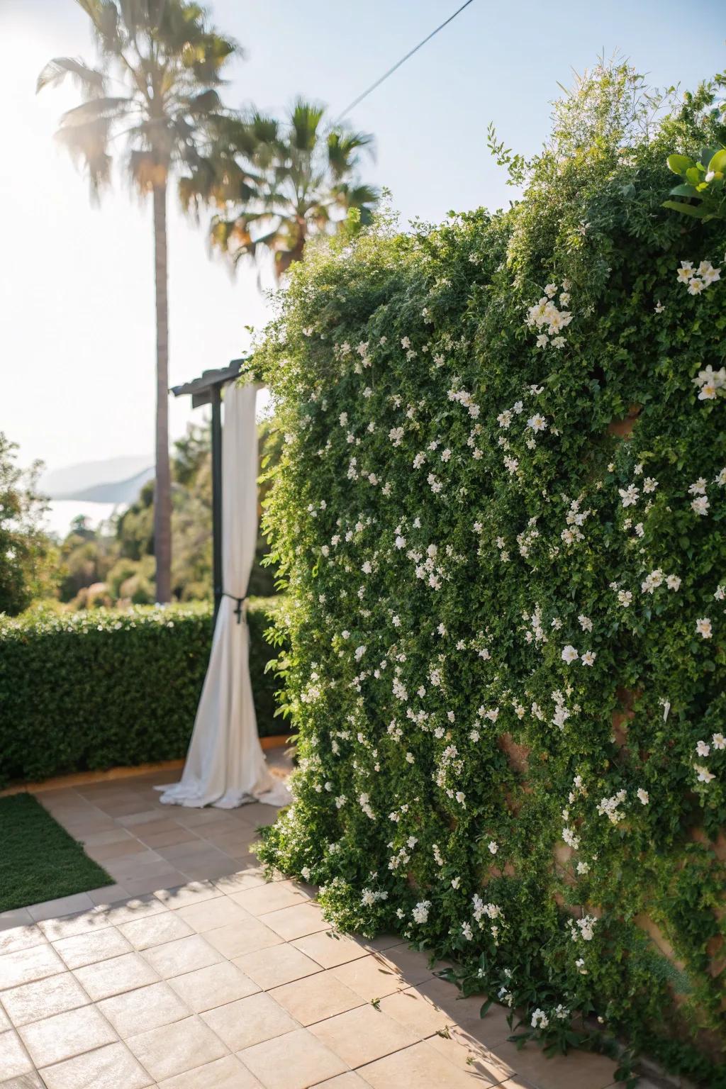 Embrace nature with a cultivated verdure-inspired setting.