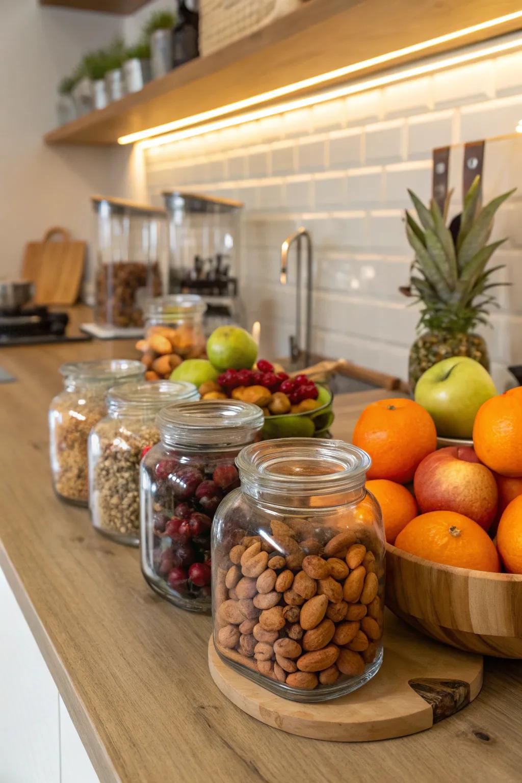 Fuel productivity with nutritious and energizing snack selections.