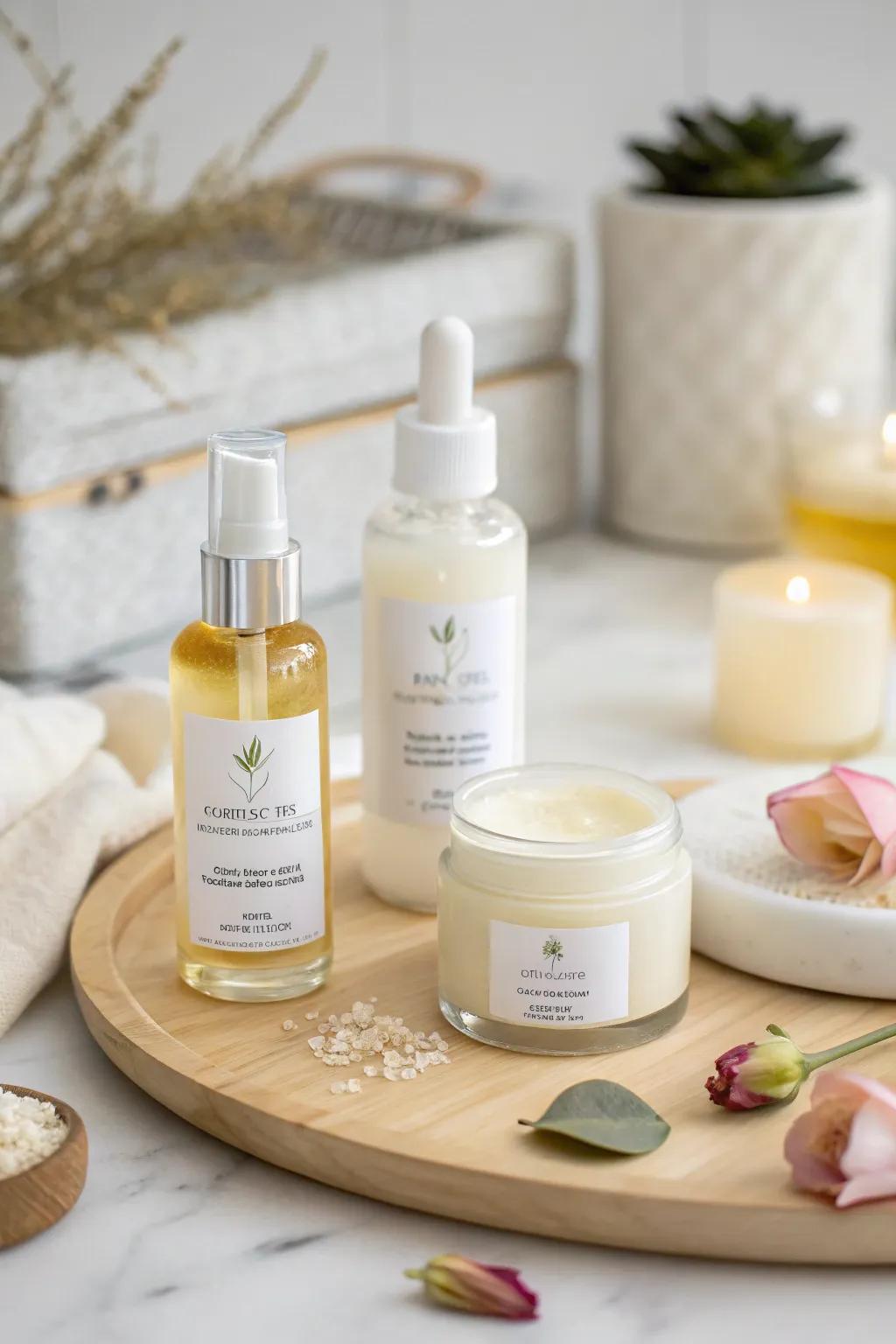 Nourish your complexion with the pure goodness of organic skincare products.