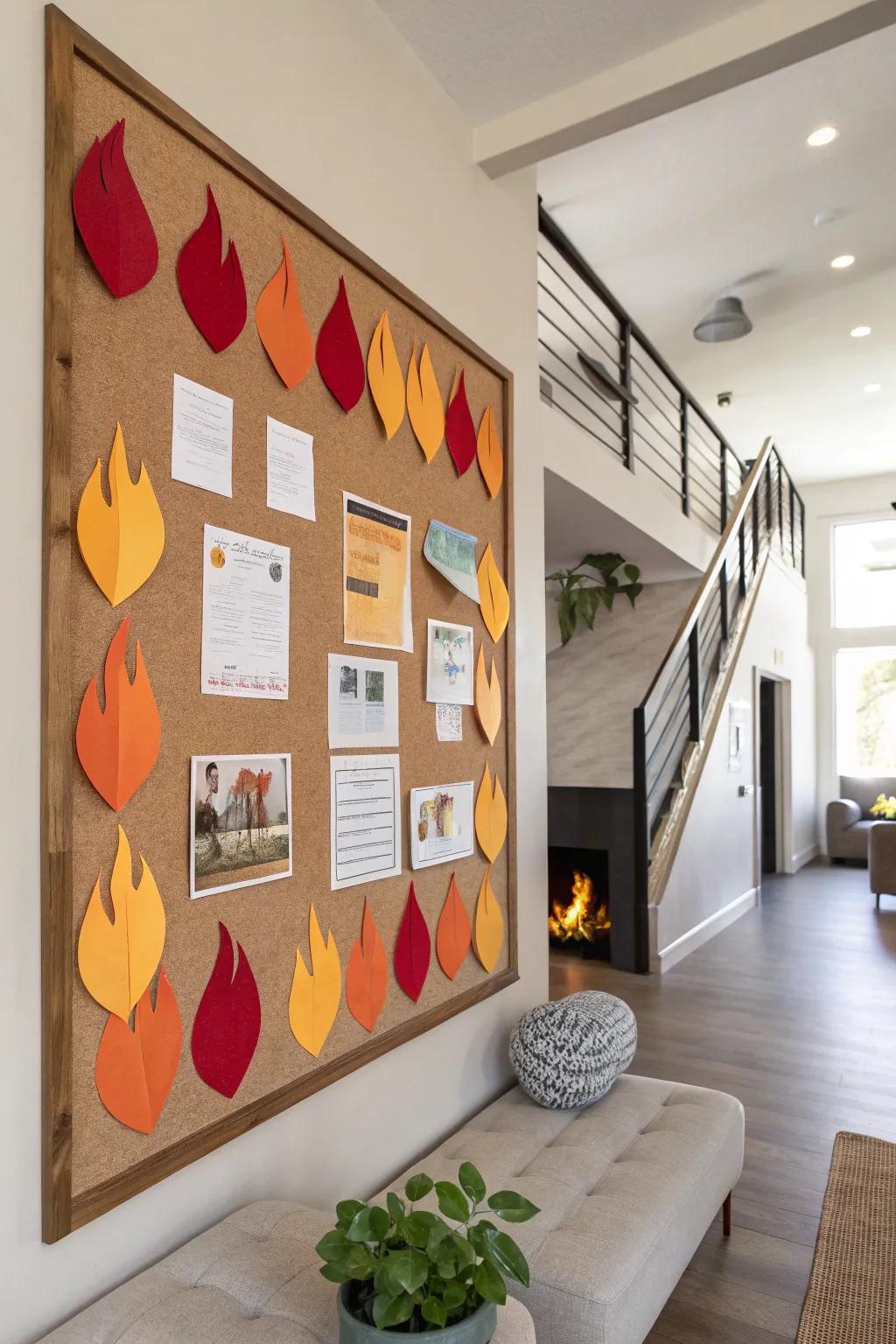 Cascading tongues generate an attention-grabbing presentation.