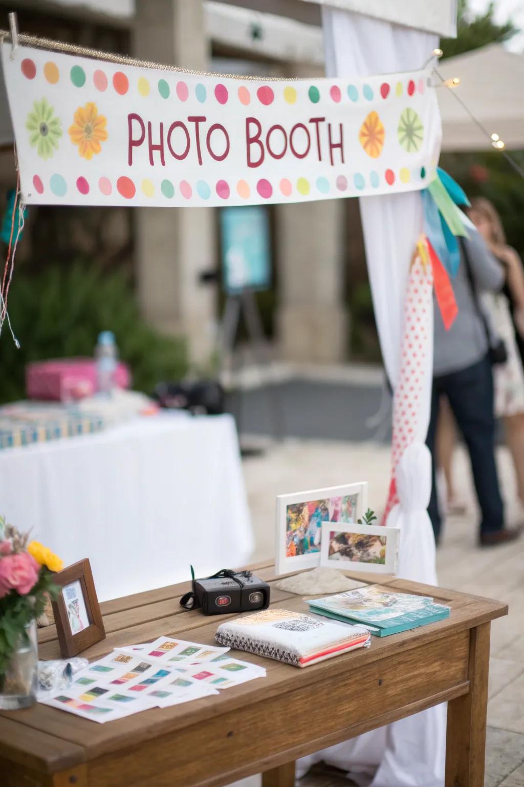 Long strips produce an inviting reception for guests.