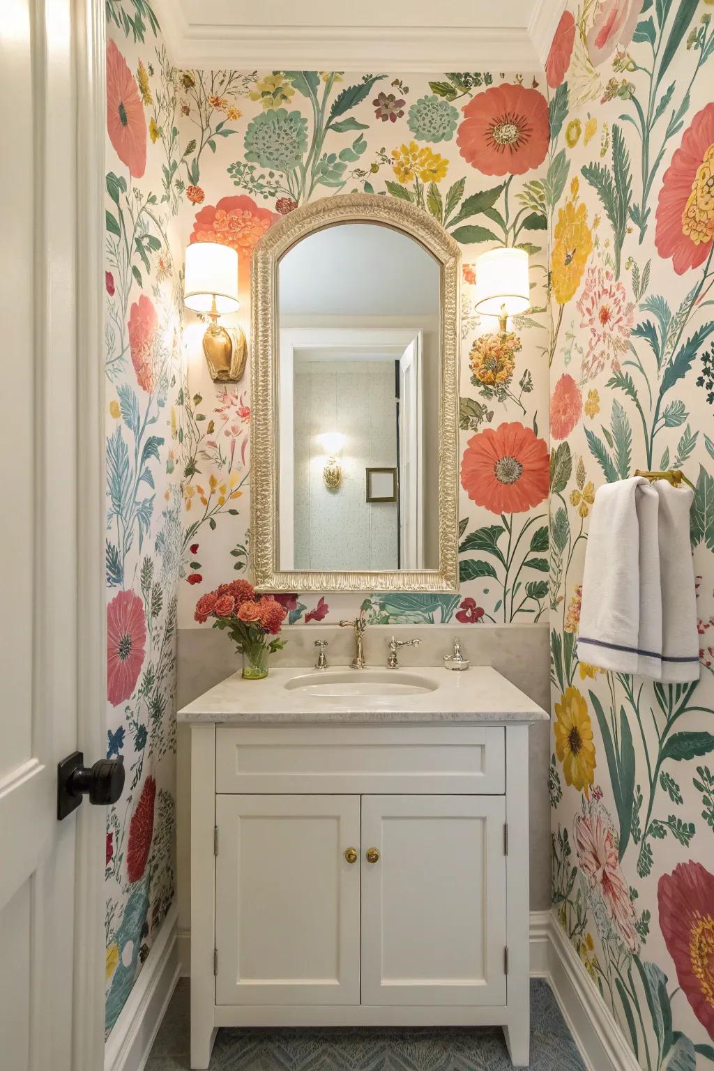 Wall covering provides countless design possibilities.