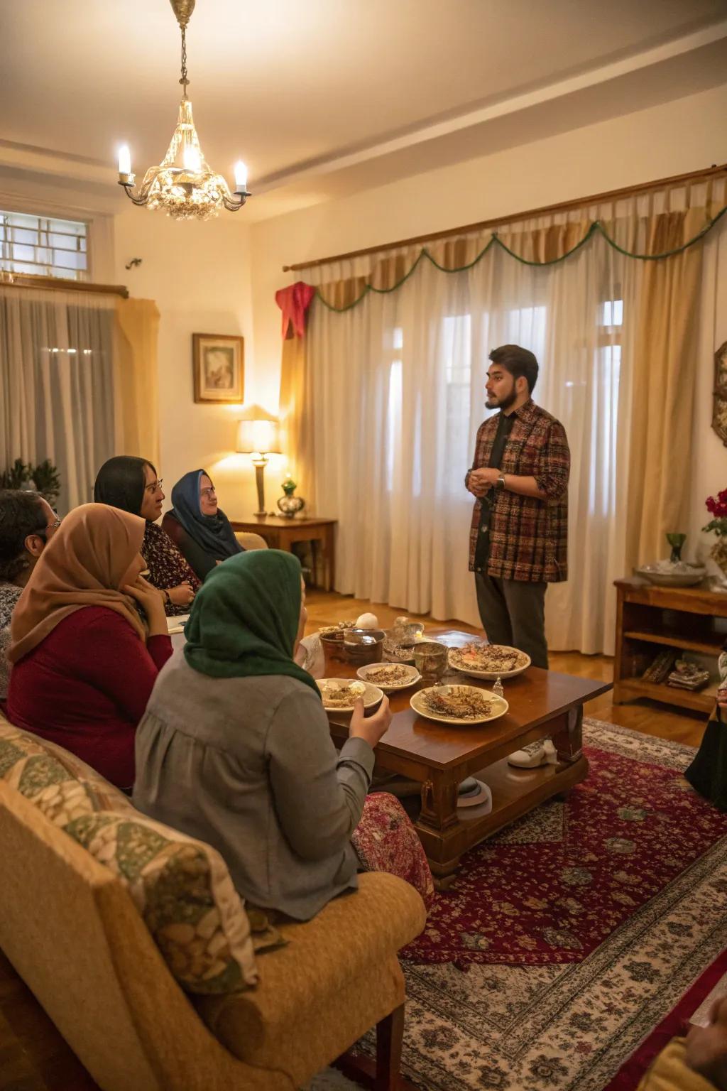 Storytelling infuses each course with a personal touch.