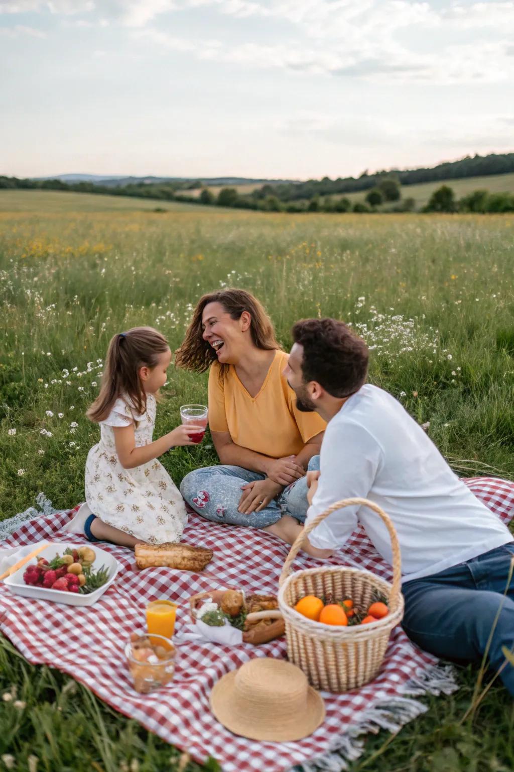 A tableaux setting encourages warmth and sincere moments during your photoshoot.