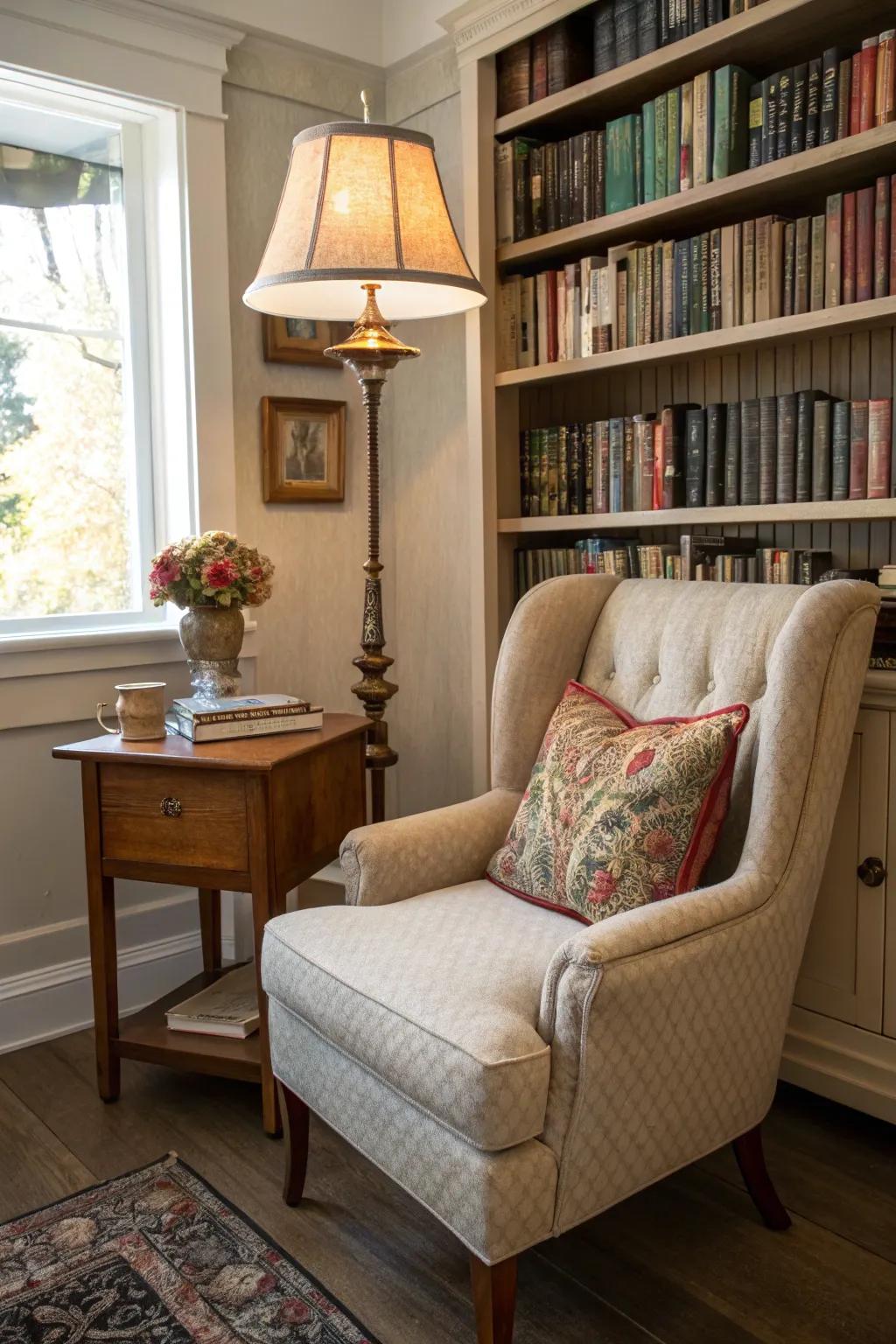 Mid-century modern design imparts timeless sophistication to any area.