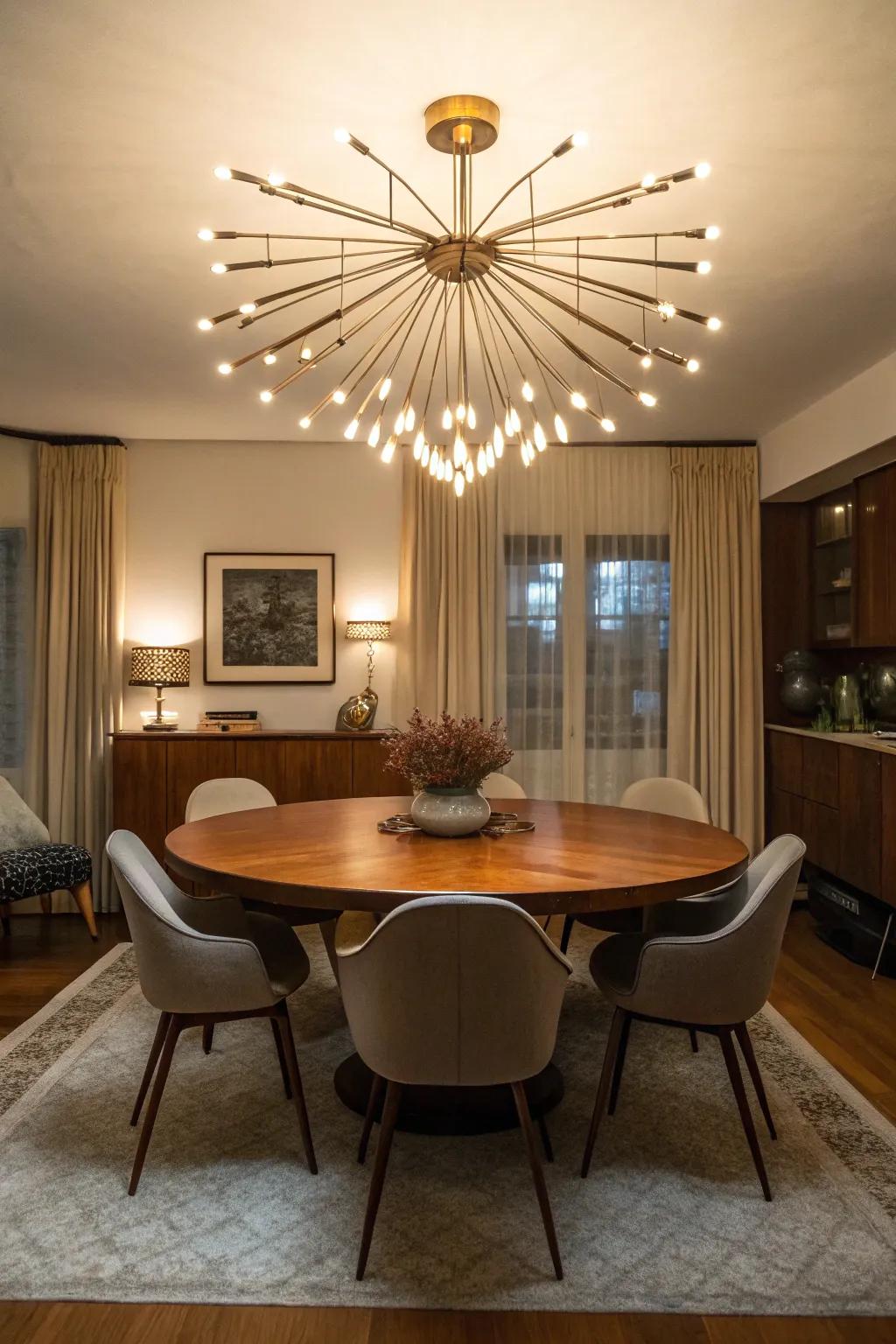 Shine a light on retro style with unique fixtures.