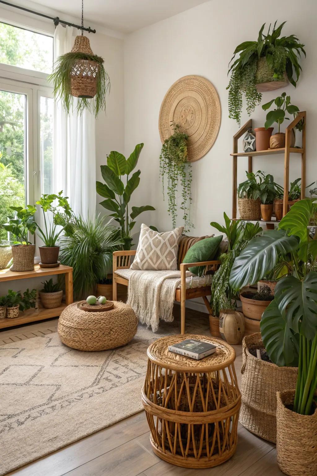 Raw elements infuse energy and vigor into your space.