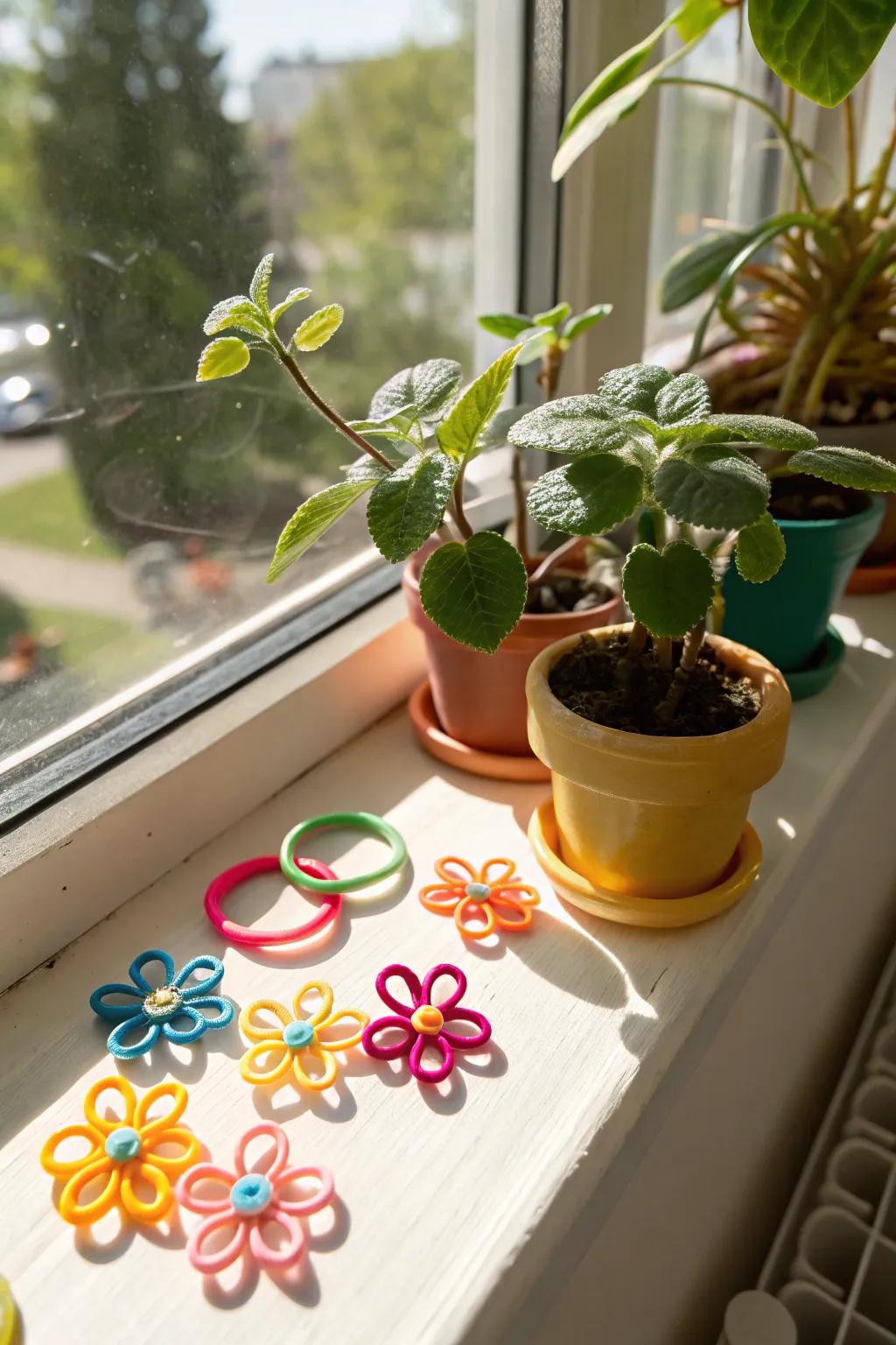 Transport springtime indoors through these flourishing floral decorations.