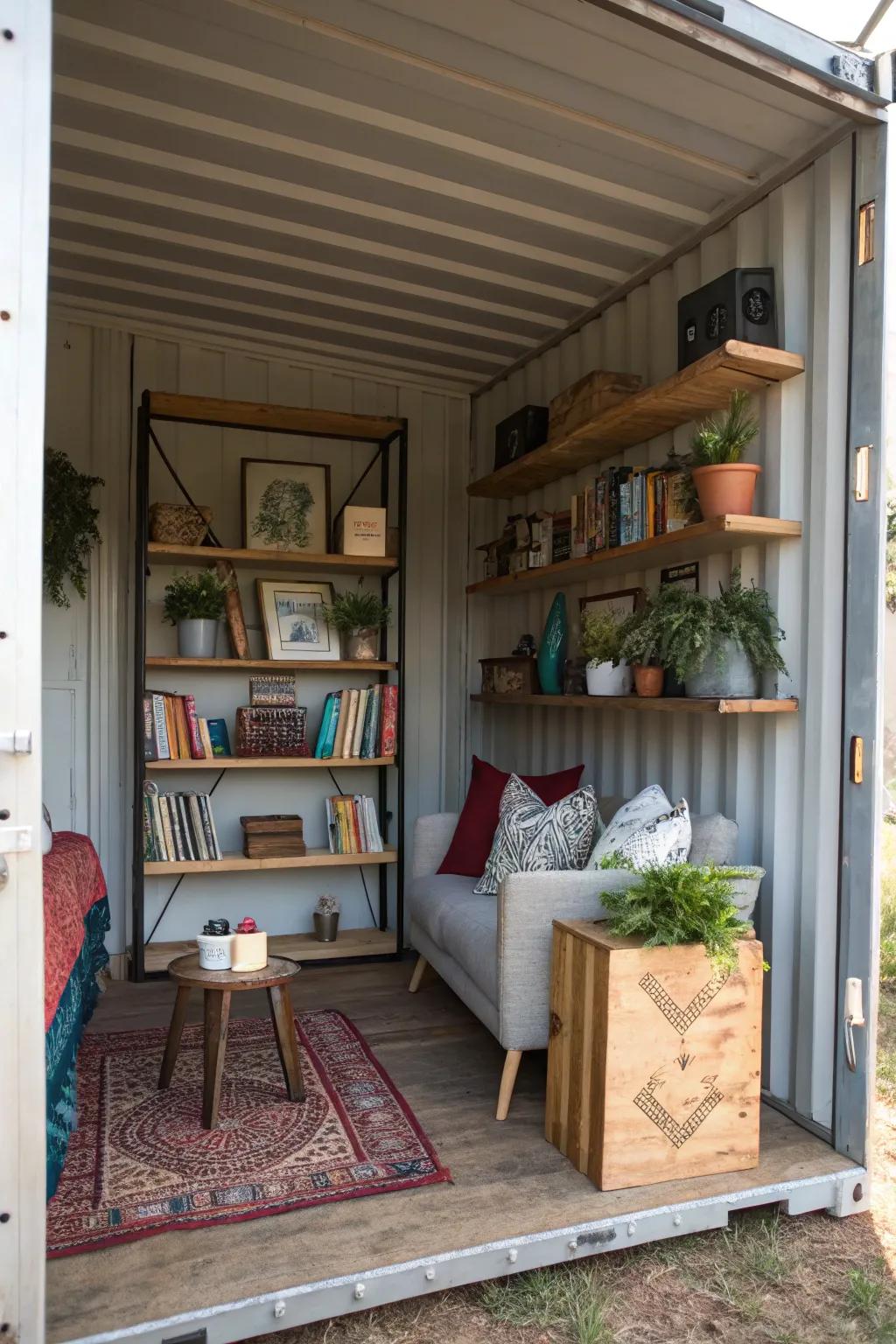 Handmade elements that reflect personalized aesthetics.