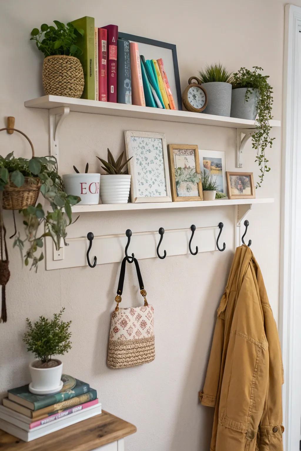 Functional decor that adds style and practicality.