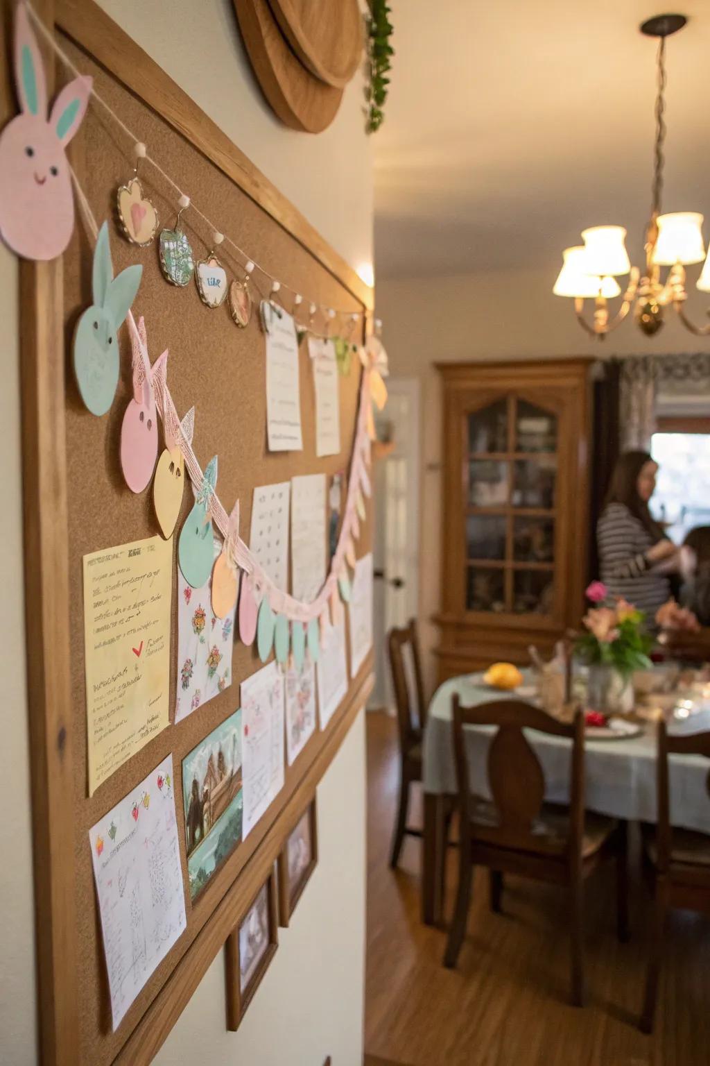 Handcrafted garlands impart a celebratory element to your spring aesthetic arrangement.