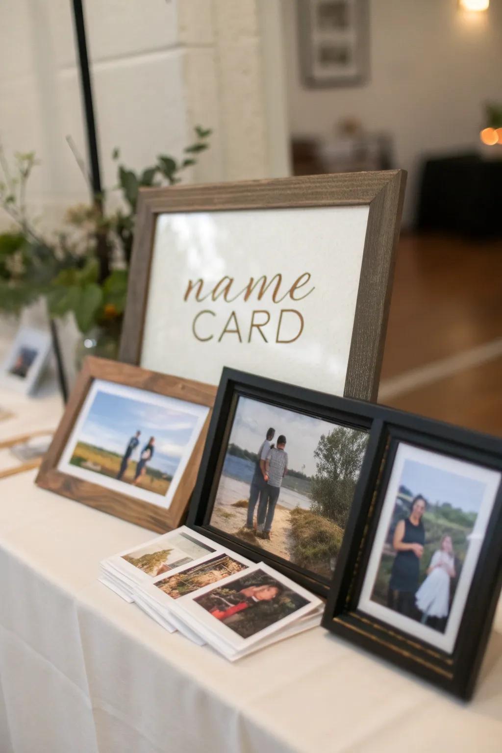 Personal images ensure each table is uniquely indelible.