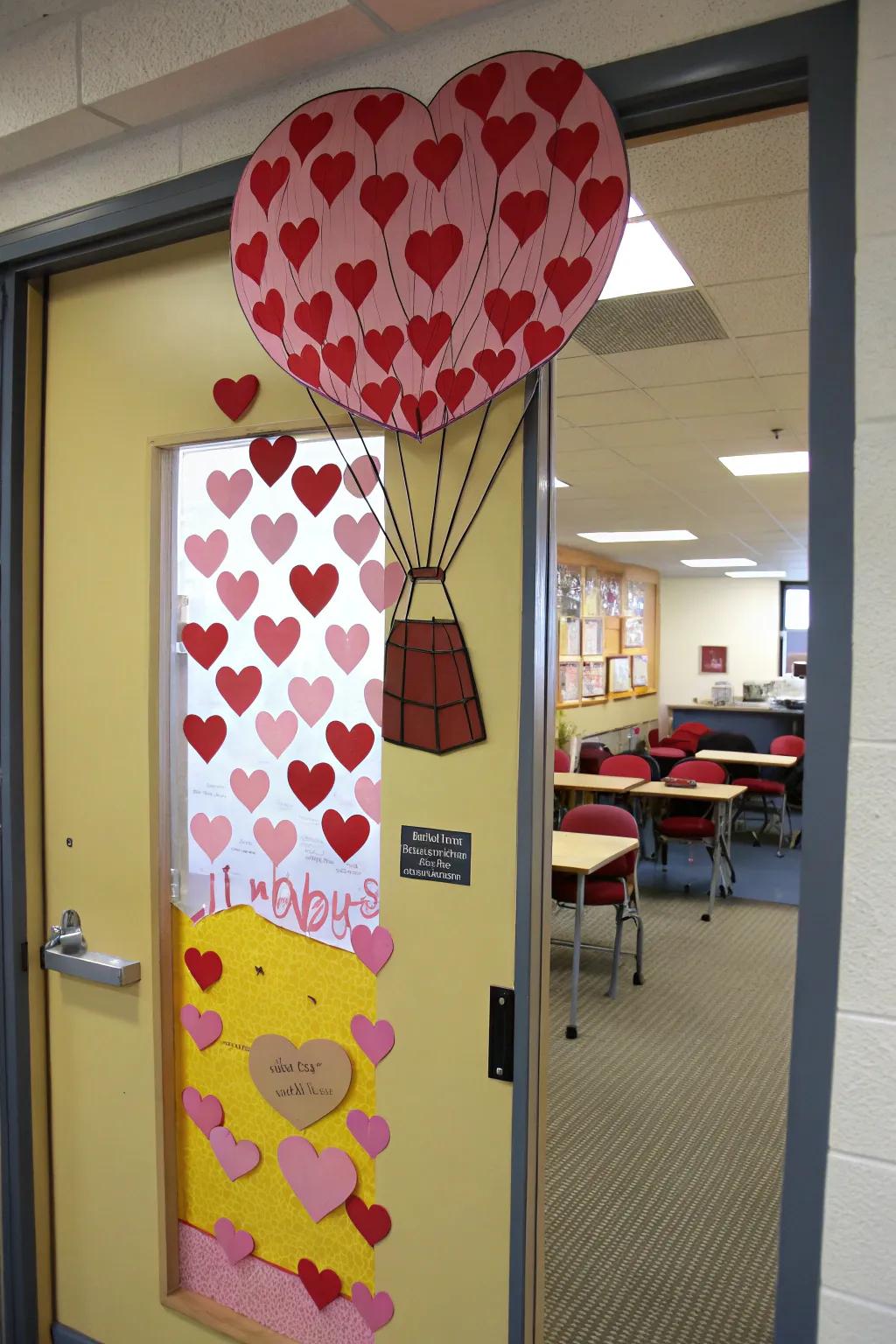 Aerial Affection, beckoning students on a fanciful journey.